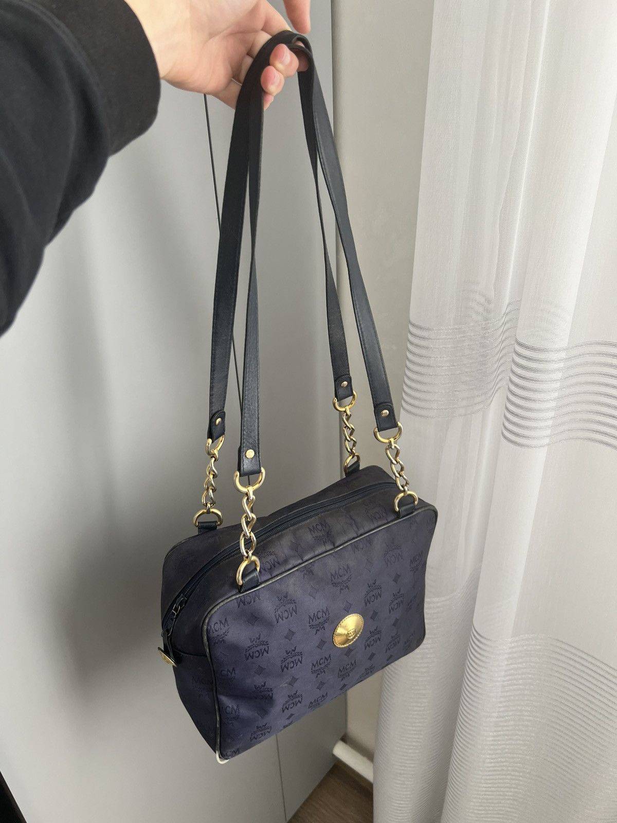 MCM MCM Blue Bag Monogram Size ONE SIZE - 3 Thumbnail