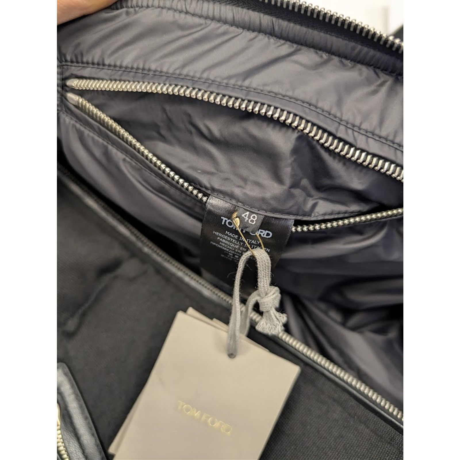 Tom Ford o1rshd1 Hooded Down Jacket in Black Size US M / EU 48-50 / 2 - 16 Thumbnail