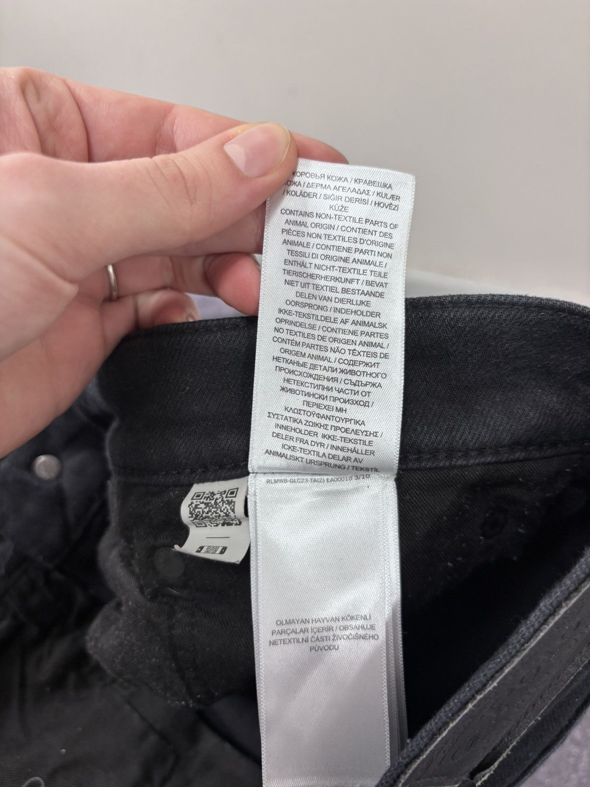 Polo Ralph Lauren Polo Ralph Lauren Men’s Sullivan Slim Black Denim Jeans Size US 31 - 13 Thumbnail