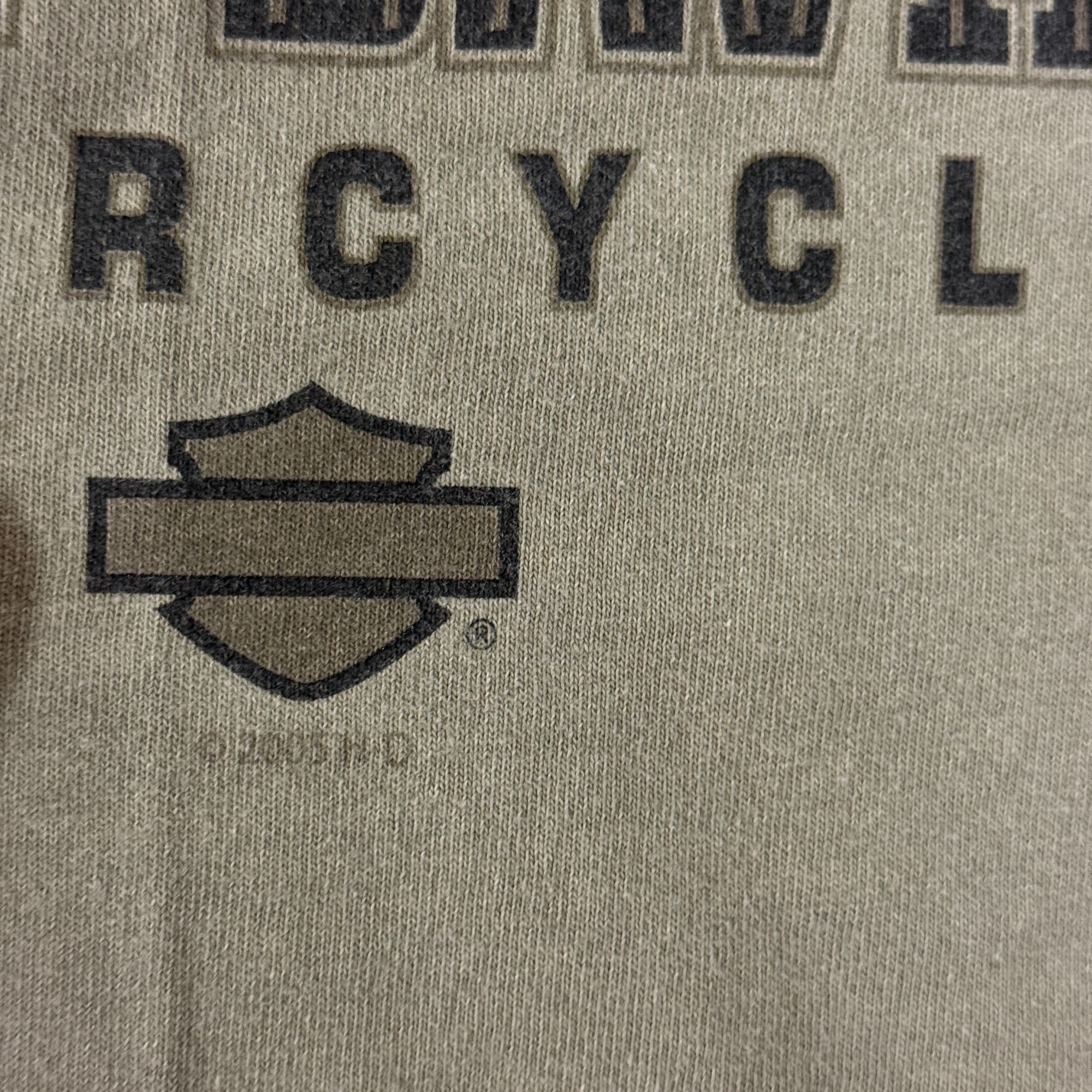 Harley Davidson Y2K Pomona Valley Ca Motorcycle HD 2005 Biker RINGER T Shirt Size US XXL / EU 58 / 5 - 7 Thumbnail