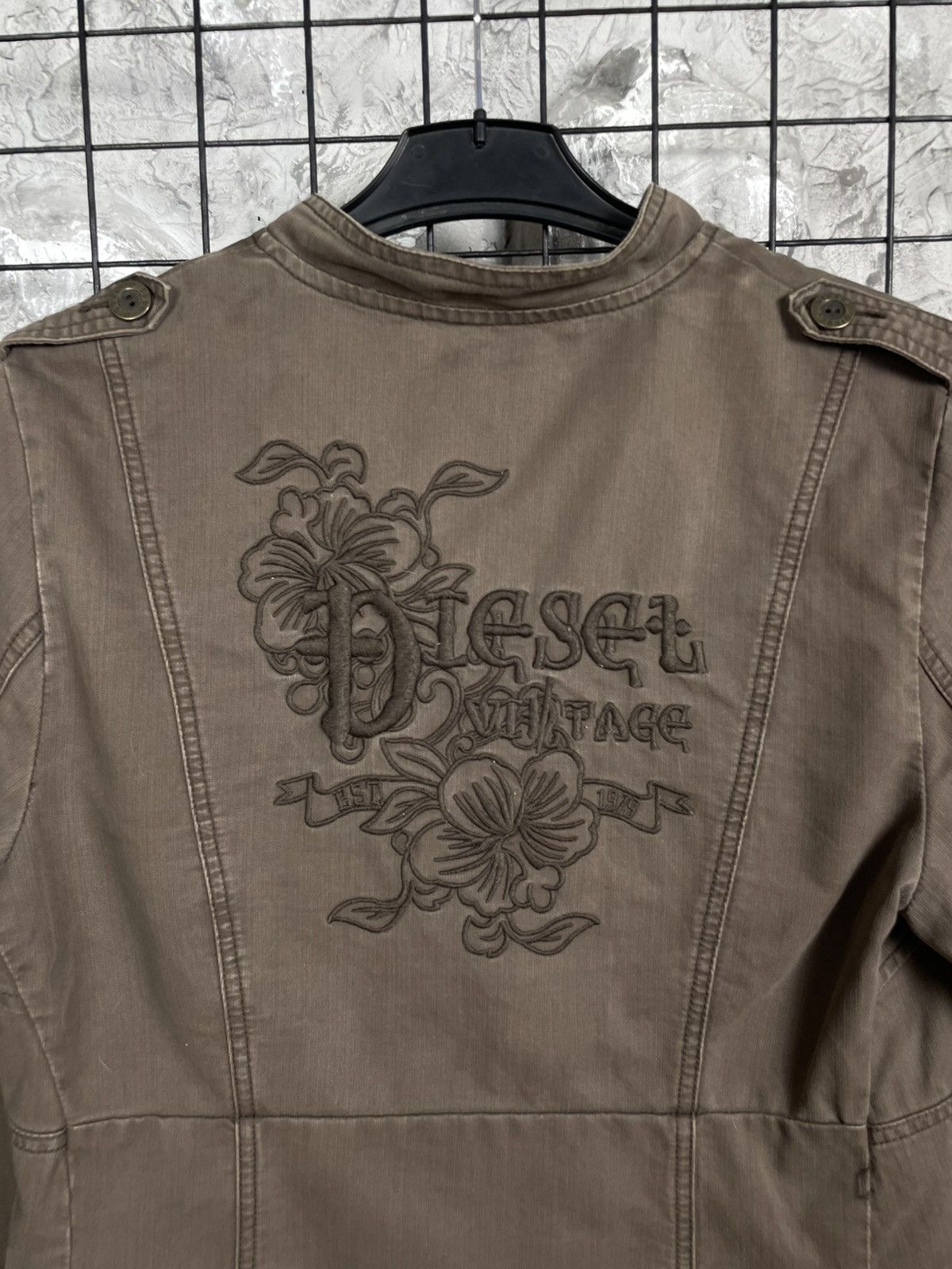 Diesel 2000s Diesel Archive Rare U2K Jacket Big Logo Japanese Vibe Size US S / EU 44-46 / 1 - 4 Thumbnail