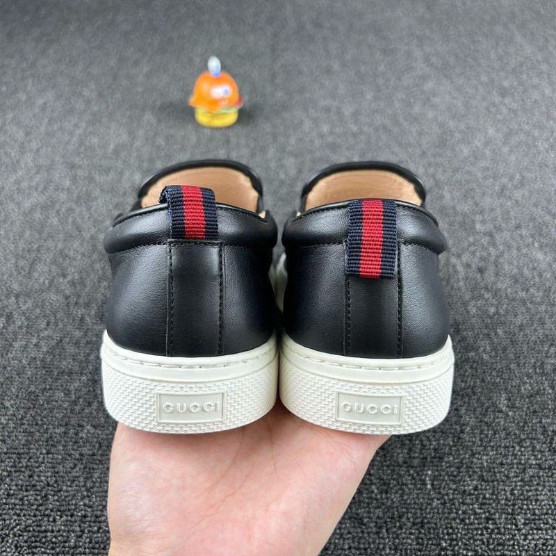 Gucci Gucci Rainbow Icon Leather Slip-On Sneakers - Size US 7.5 / EU 40-41 - 3 Thumbnail