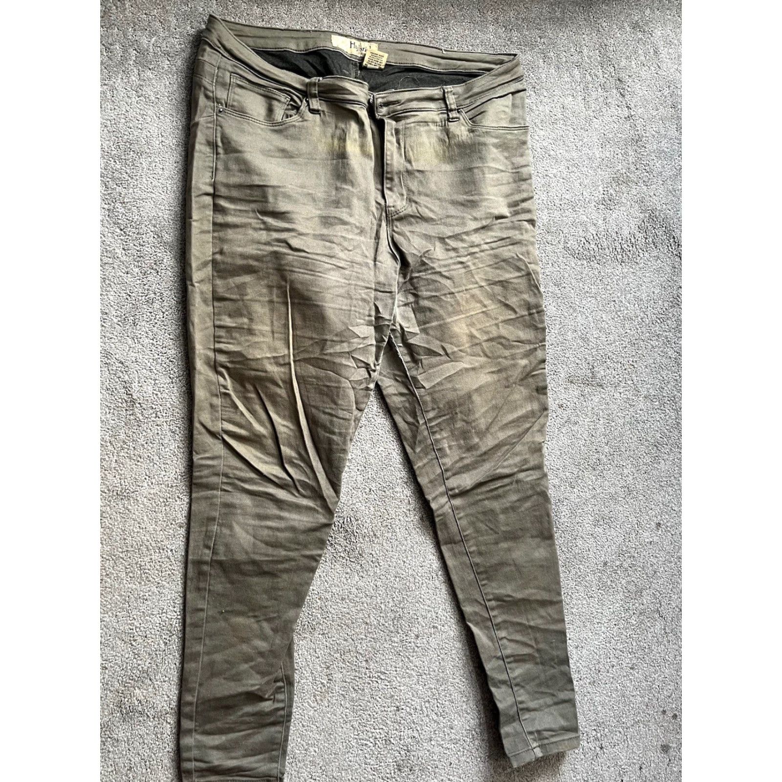 Denime **Hybrid Women's Brown Mid-Rise Skinny Denim Jeans 16** User: **Hybrid Women's Brown Mid-Rise Skinny Denim Jeans Size 16** Size 38" / US 16 / IT 52 - 2 Thumbnail