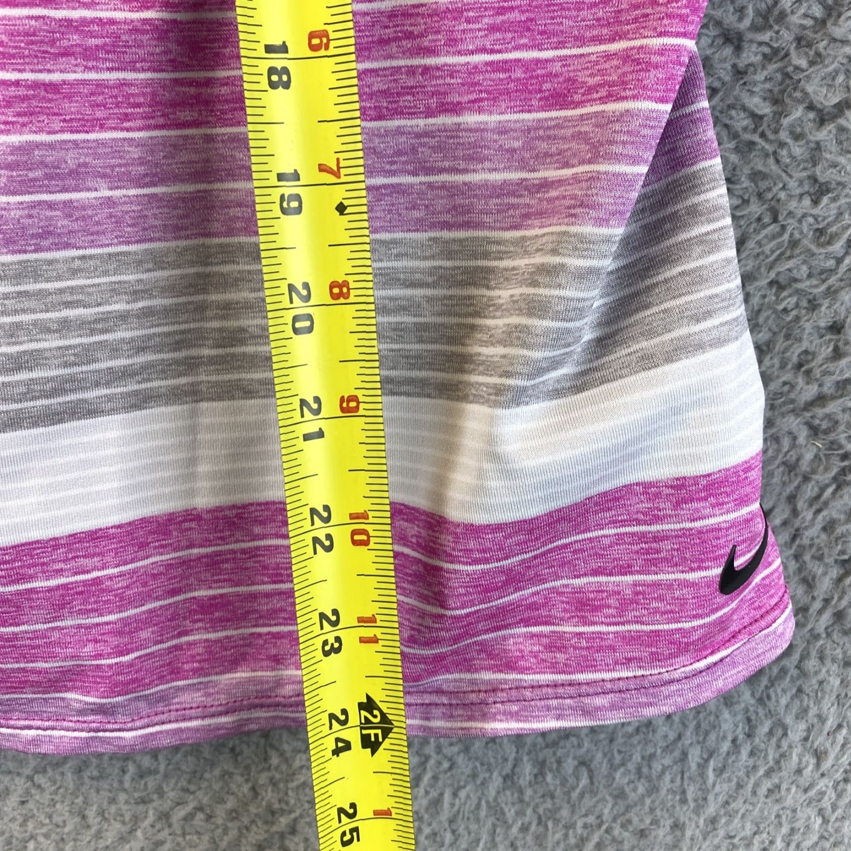 Nike Women's Nike Dri-Fit Tank Top Racer Back XL Purple Gray 51-25 Size XL / US 12-14 / IT 48-50 - 6 Thumbnail