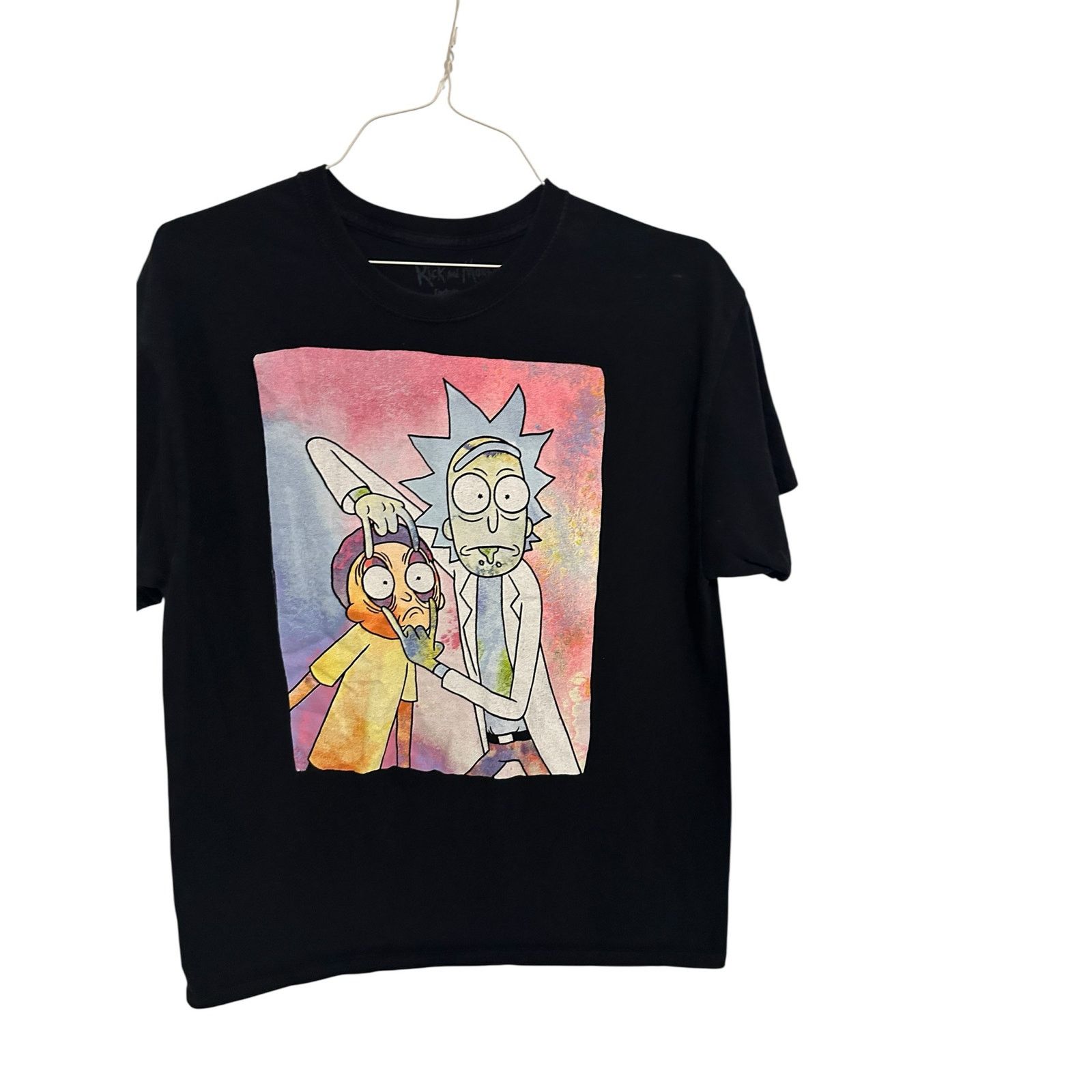 Other Rick and Morty Black Short Sleeve Graphic Crew Neck T-Shirt Size US L / EU 52-54 / 3 - 4 Thumbnail