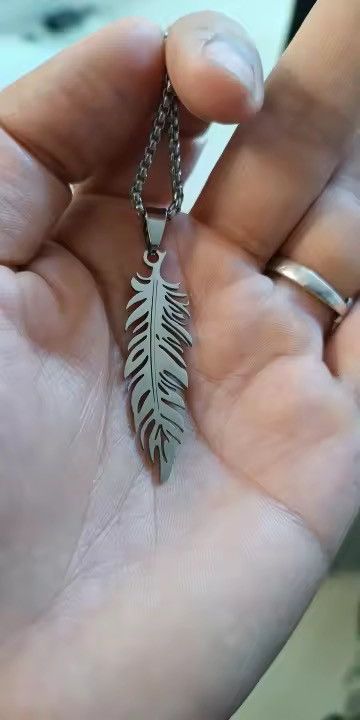 Jewelry Boho Feather Pendant Necklace Size ONE SIZE - 5 Thumbnail
