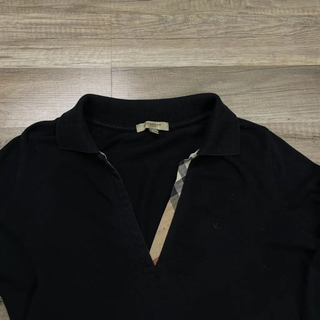 Burberry Burberry polo longsleeve with pattern Size: XS Size XS / US 0-2 / IT 36-38 - 2 Thumbnail