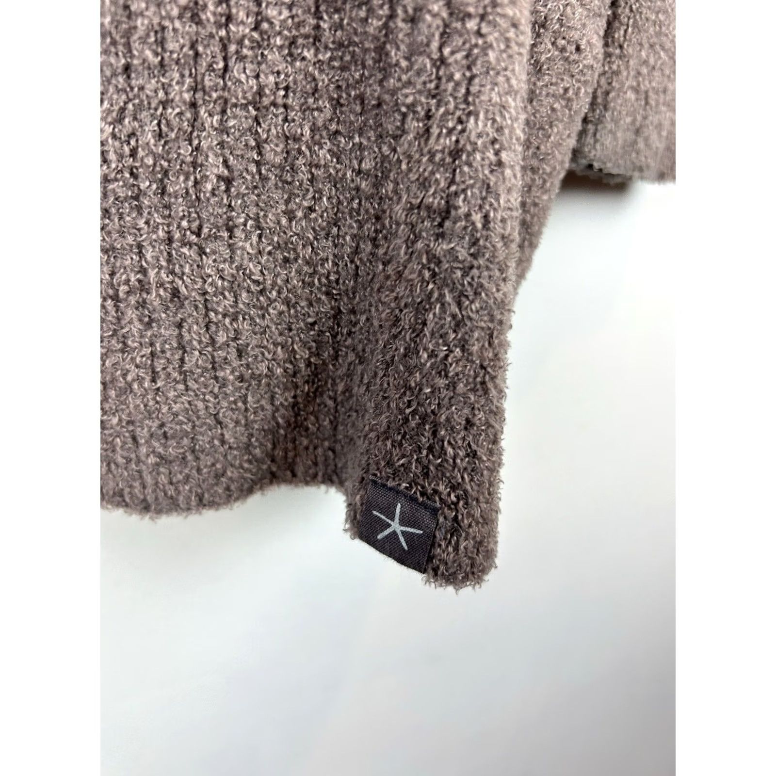 Vintage Barefoot Dreams Cardigan Sweater Womens XS Open Gray Nylon Rayon Regular Long Sleeve Size XS / US 0-2 / IT 36-38 - 7 Thumbnail