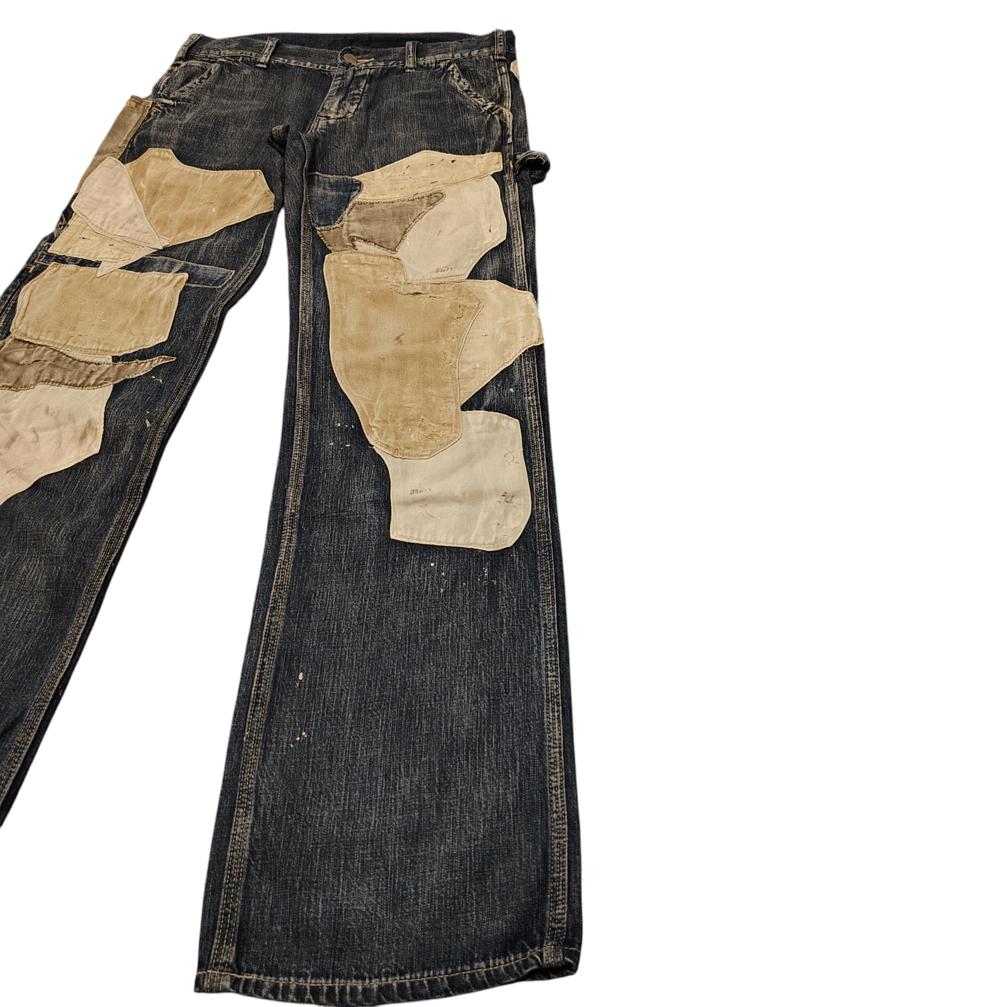 Kapital Kountry 💥Insane💥 Vtg Denim & Dungaree Patchwork design soft denim Size US 30 / EU 46 - 22 Thumbnail