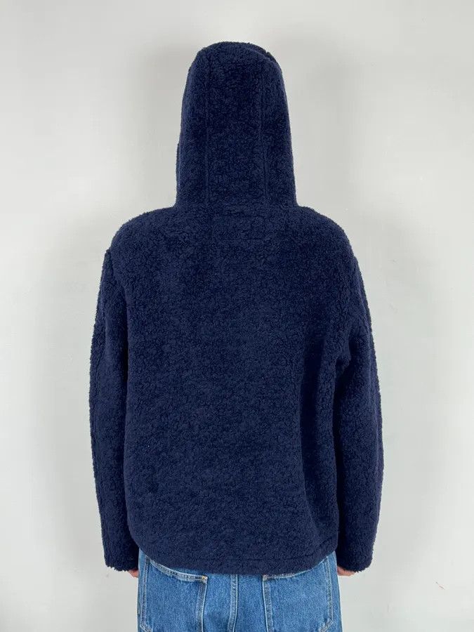 Daniele Alessandrini 2000s Daniele Alessandrini Sherpa Double Zip Navy Jacket Size US L / EU 52-54 / 3 - 4 Thumbnail