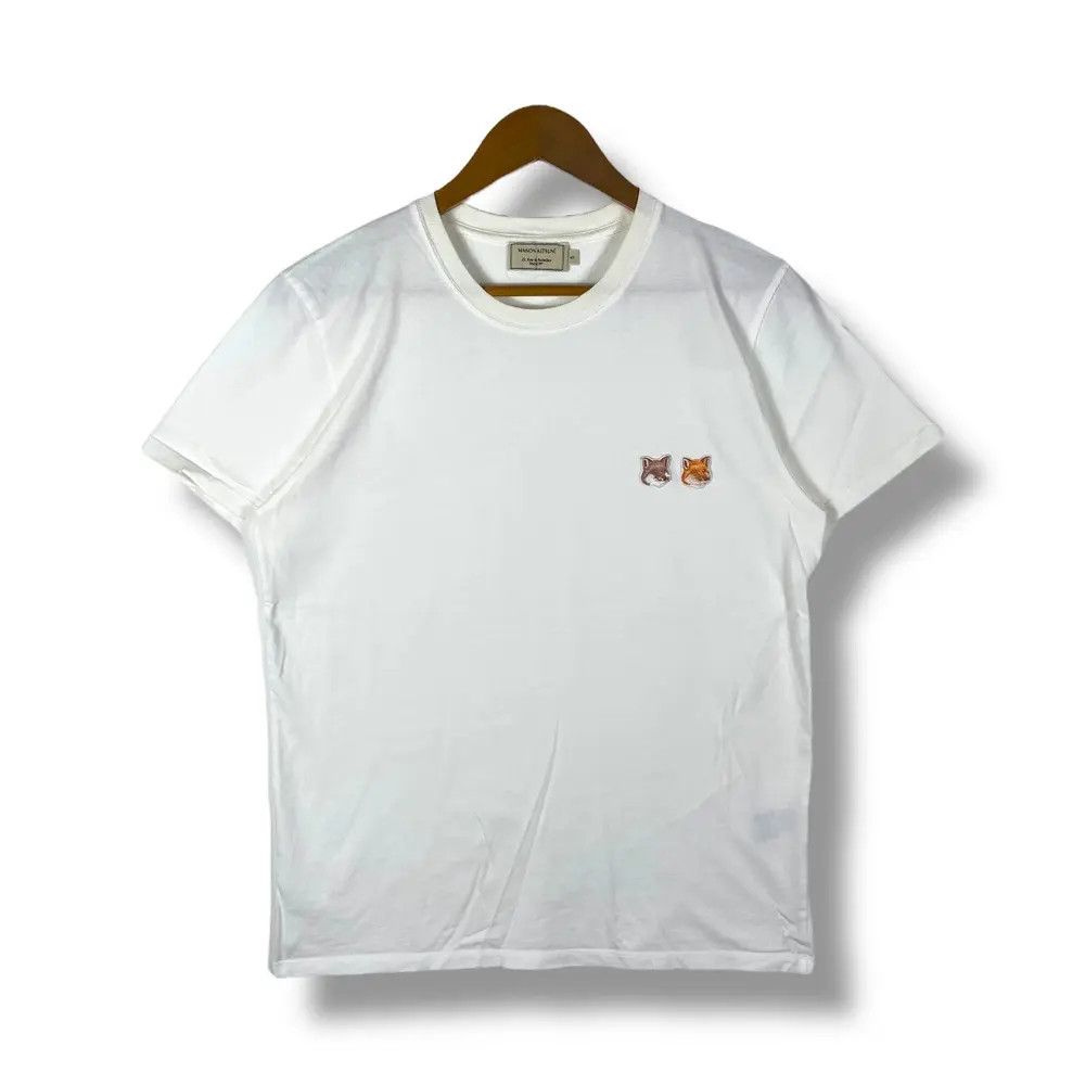 Maison Kitsune MAISON KITSUNE Basic Tee Shirt Small Size Made In Portugal Size US S / EU 44-46 / 1 - 1 Thumbnail