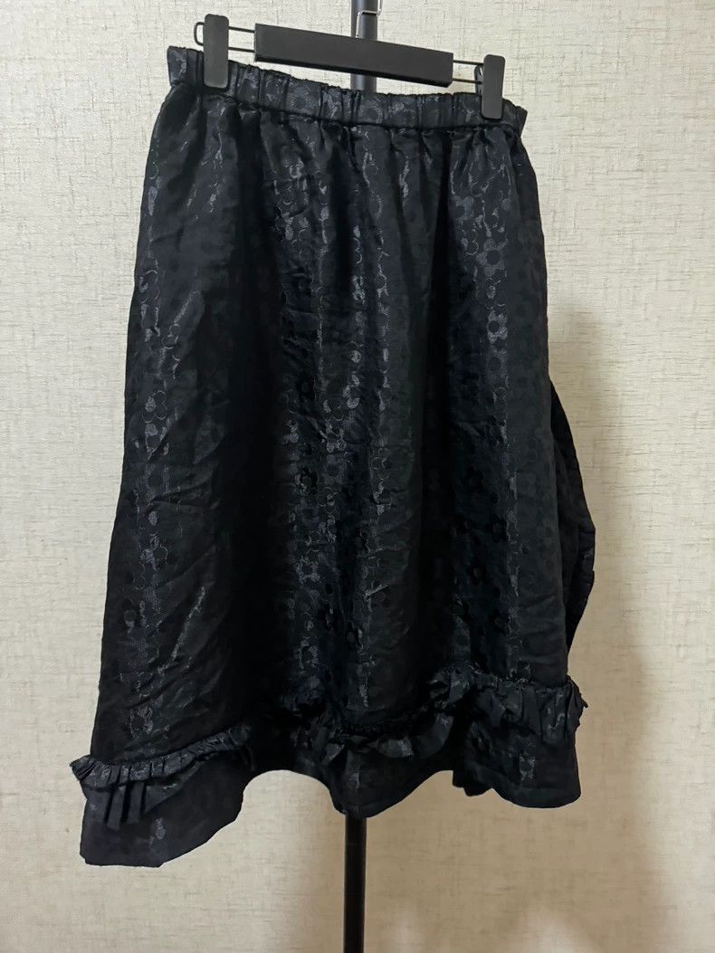 Other Comme Des Garcons size M Elastic-waist half-skirt with dar Size 24" / US 00 / IT 34 - 2 Thumbnail