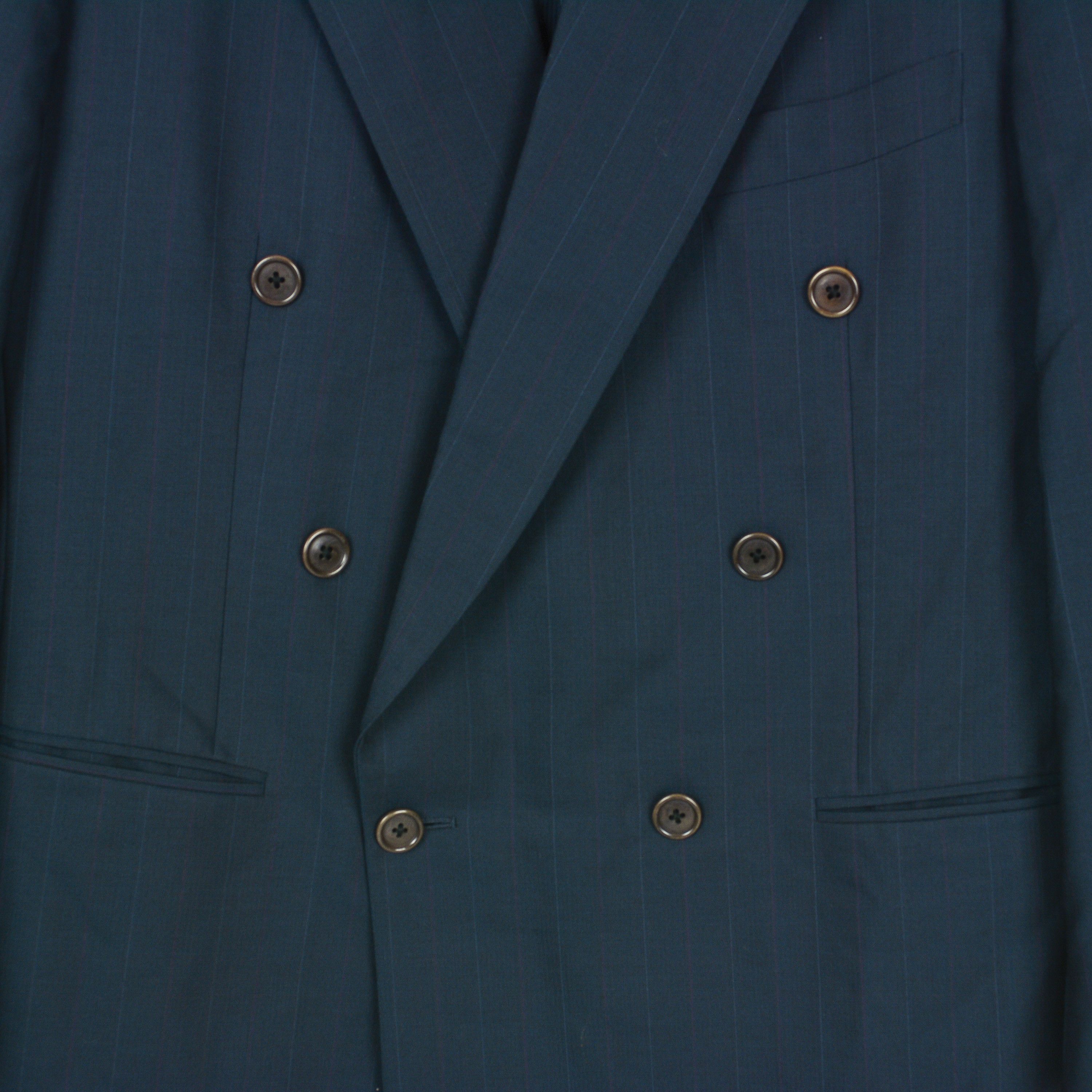 Corneliani 100s Extrafine Wool Men Blazer Suit Jacket Blazer Sport Coat Size 40R - 3 Thumbnail