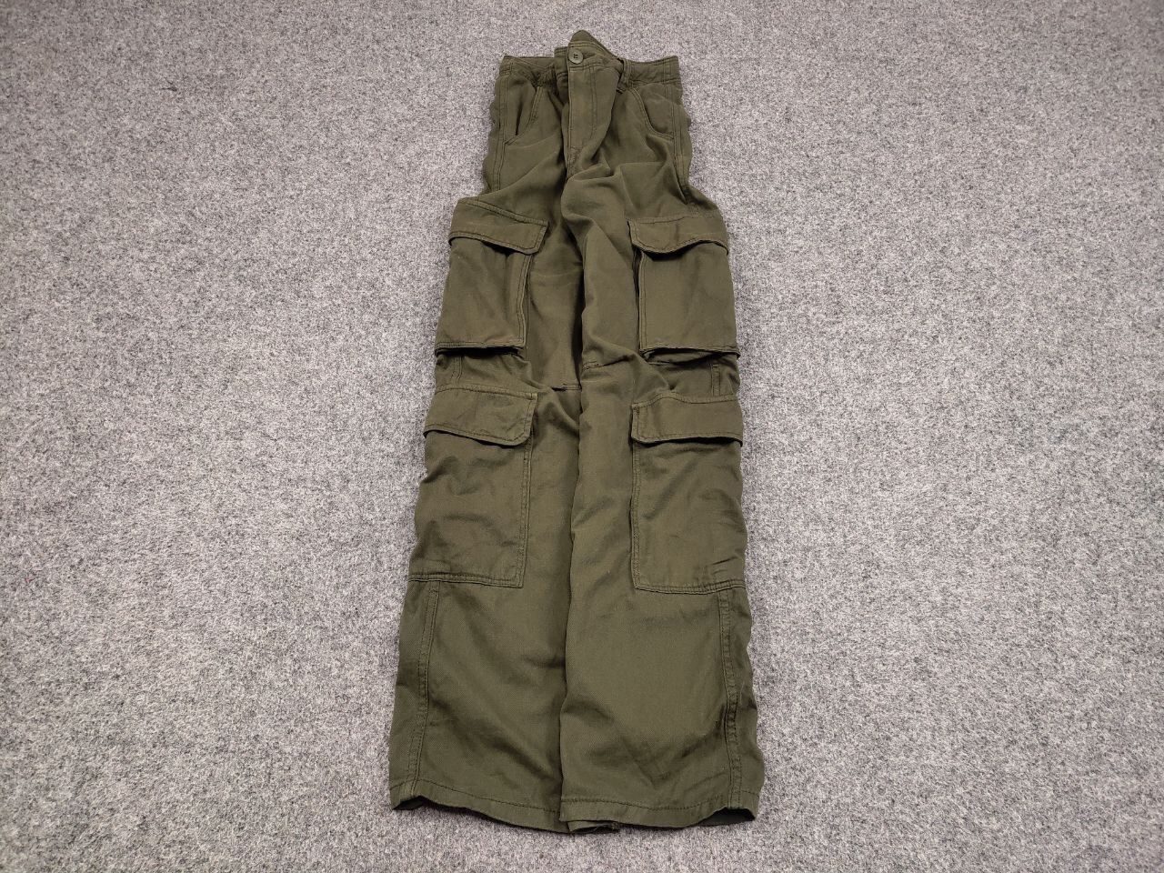 Japanese Brand Vintage Japanese Multi Pocket Cargo Baggy Pants Y2K Style Size US 29 - 2 Thumbnail