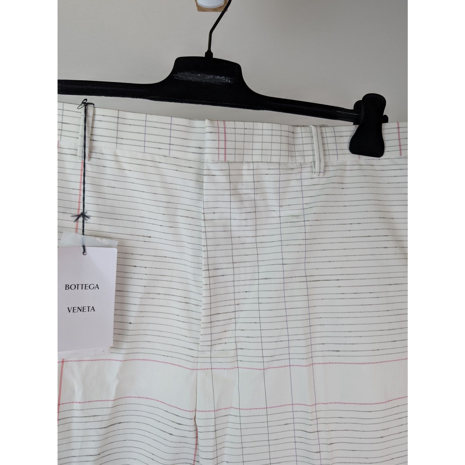 Bottega Veneta o1rshd1 Notebook Cotton Trousers Pants in Off White Size US 32 / EU 48 - 8 Thumbnail