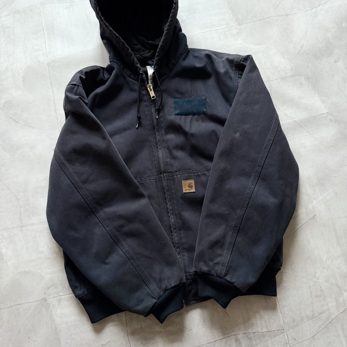 Carhartt Vintage Carhartt Faded Distressed Active Jacket J280 MDT Size US L / EU 52-54 / 3 - 3 Thumbnail