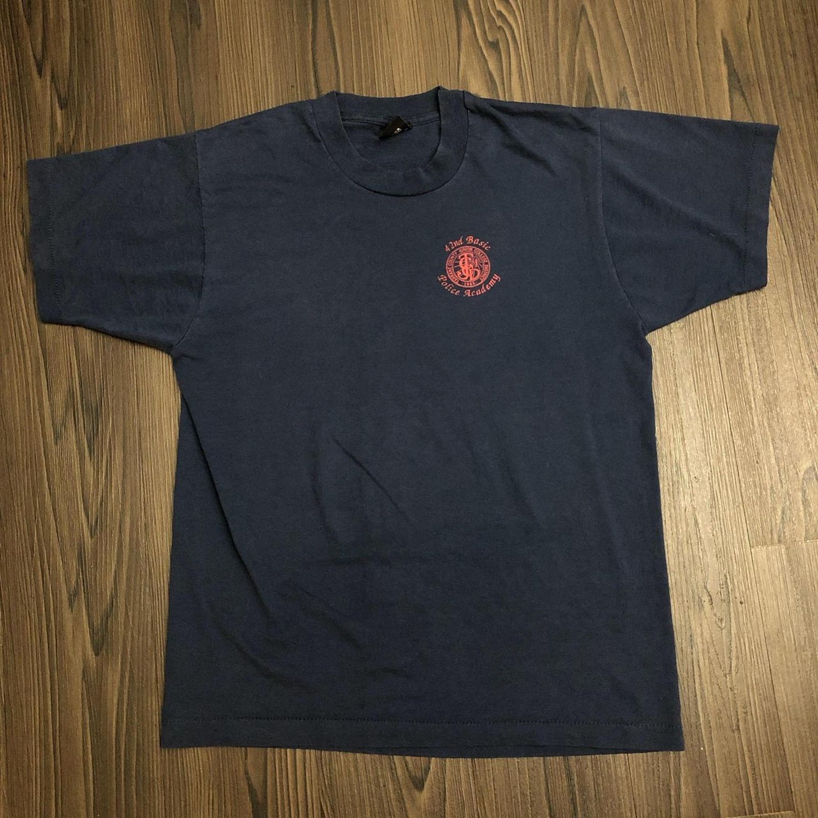 Other Navy Tarrant County 42nd Basic Police Academy Graphic Tee Size US L / EU 52-54 / 3 - 1 Thumbnail