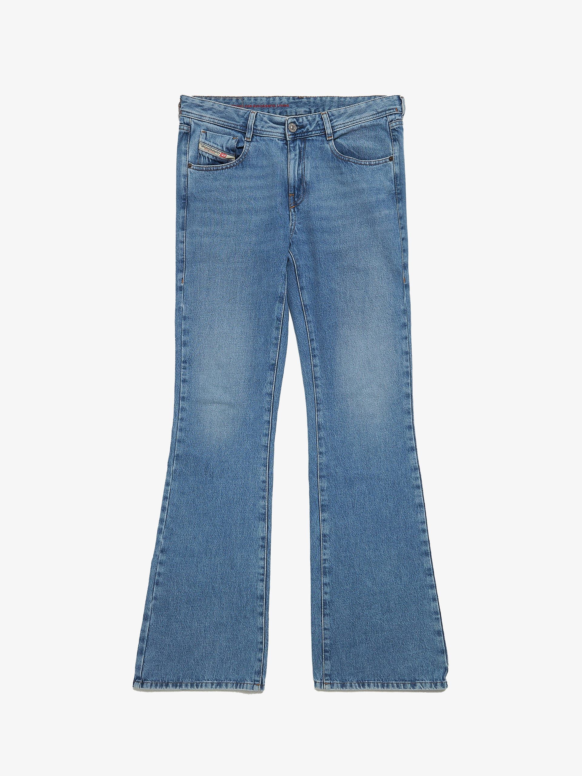 Diesel Light Blue Zipped Cotton Jeans Size US 30 / EU 46 - 1 Thumbnail