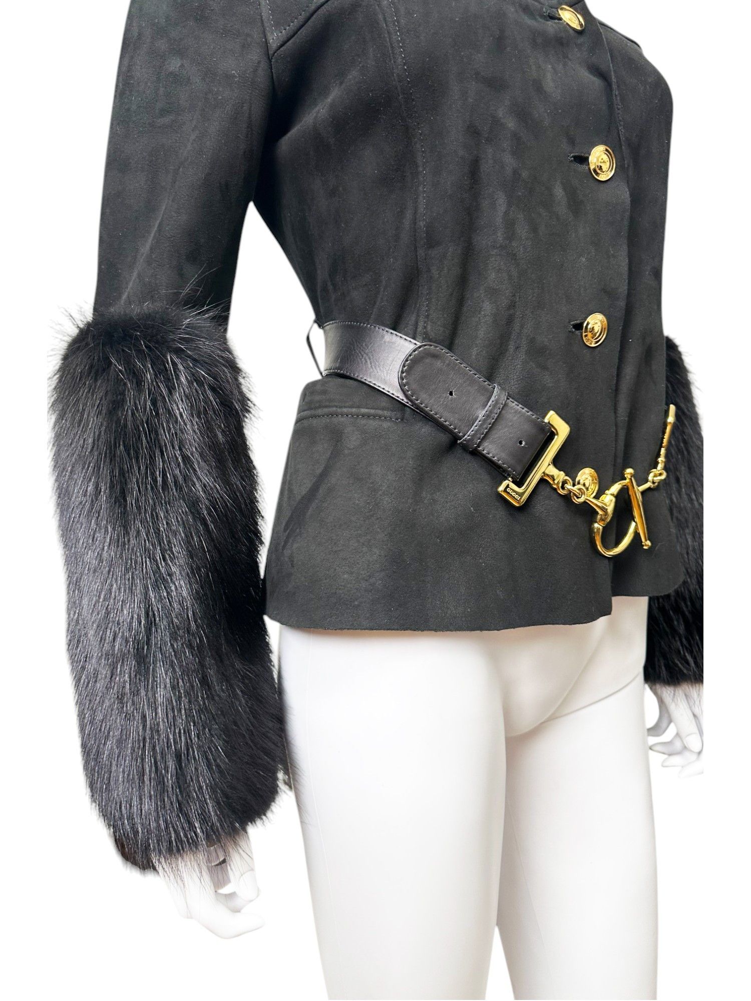 Gucci Gucci by Frida Giannini Pre Fall 2011 Racoon Fur Jacket Size S / US 4 / IT 40 - 9 Thumbnail