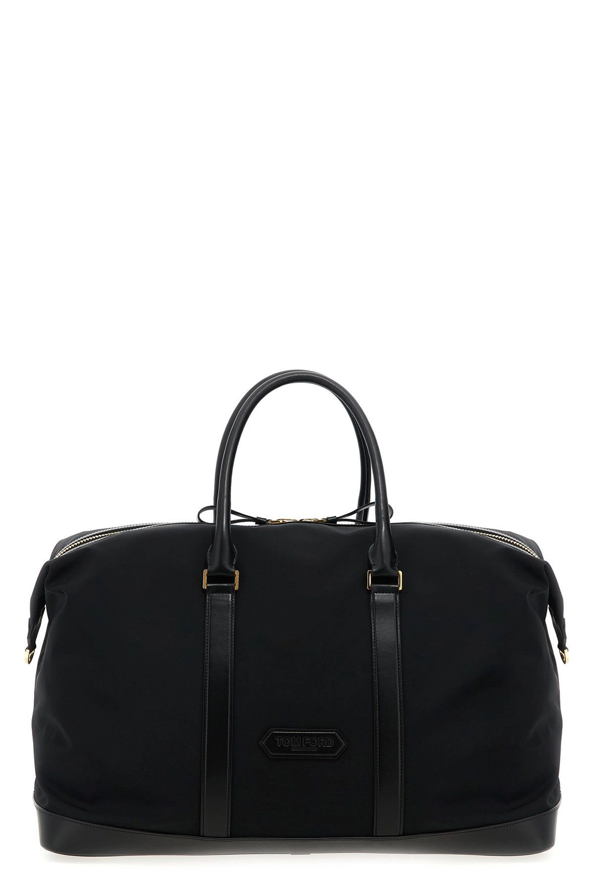 Tom Ford Leather details travel bag Size ONE SIZE - 1 Thumbnail