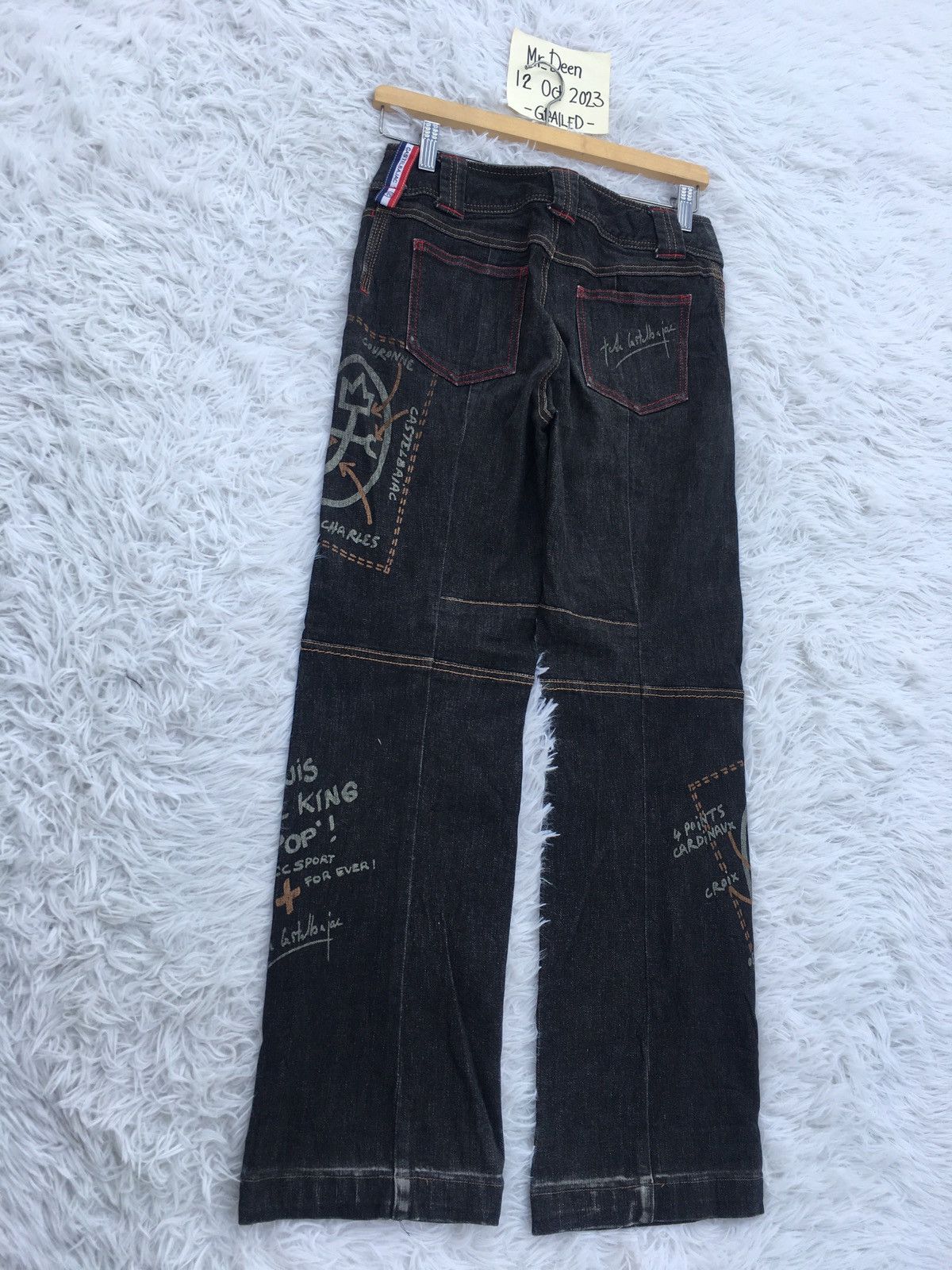 Jean Charles De Castelbajac Rare Vintage Jean Charles de Castelbajac Jean/Denim Size US 26 / EU 42 - 18 Thumbnail
