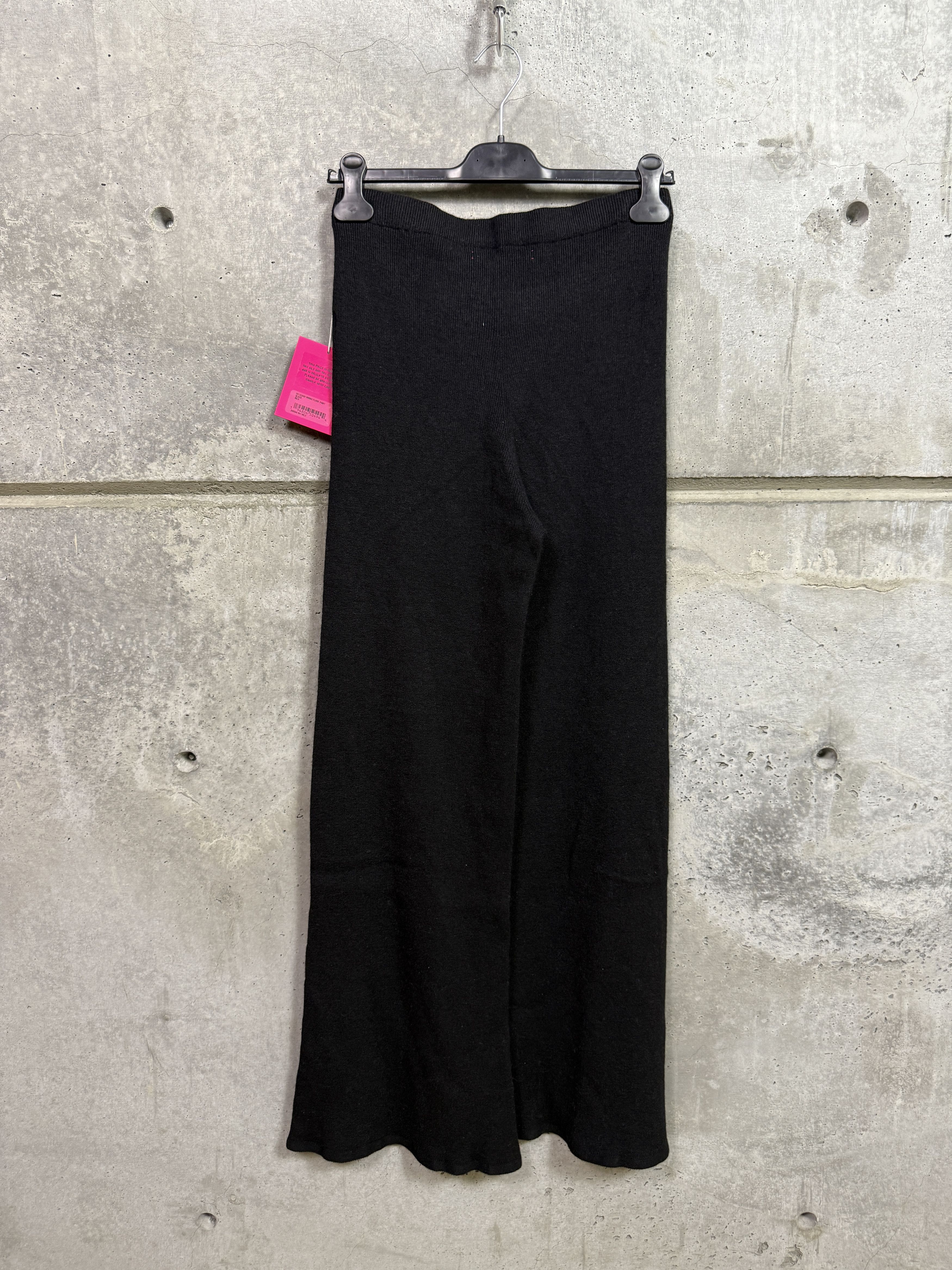 The Elder Statesman $895 The Elder Statesman Delicash Black Flare Pant Size 30" / US 8 / IT 44 - 7 Thumbnail