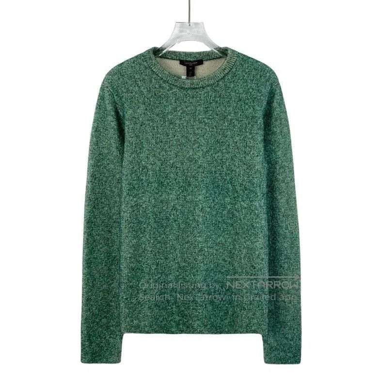 Louis Vuitton Louis Vuitton Green Wool Knit Sweater. Size US XS / EU 42 / 0 - 1 Thumbnail