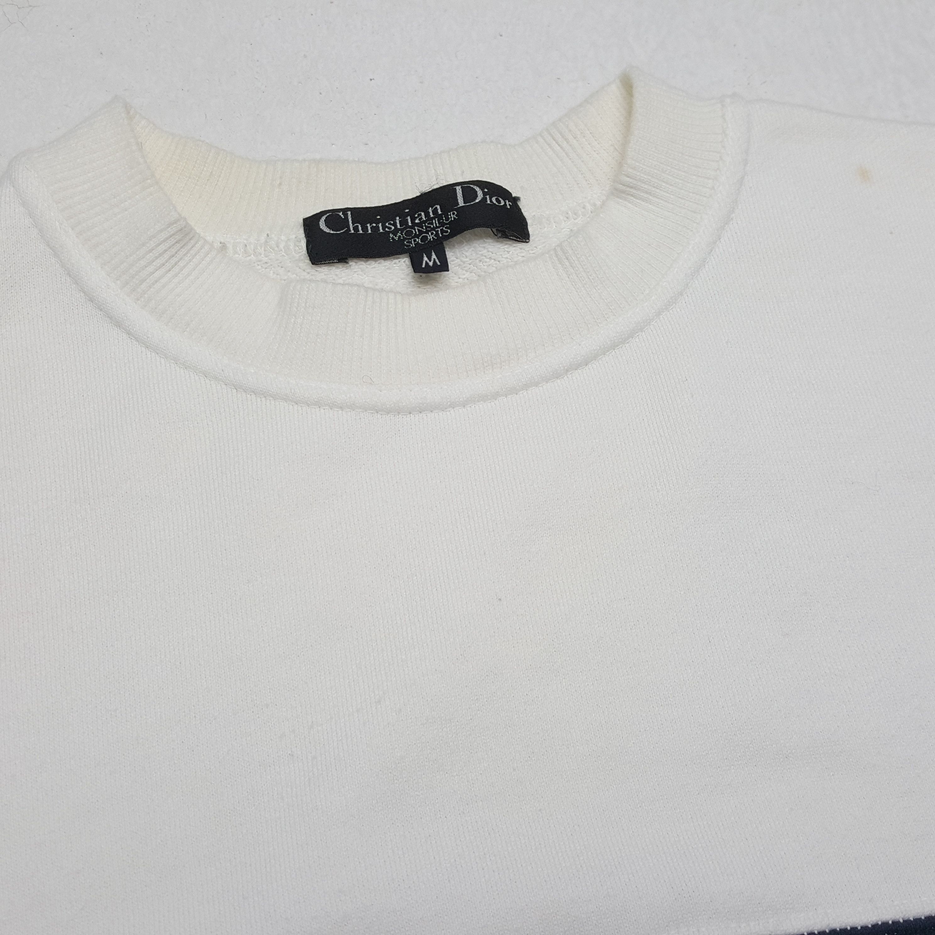 Christian Dior Monsieur × Vintage Vintage CHRISTIAN DIOR Italian Fashion Brand Sweatshirts Size US M / EU 48-50 / 2 - 10 Thumbnail