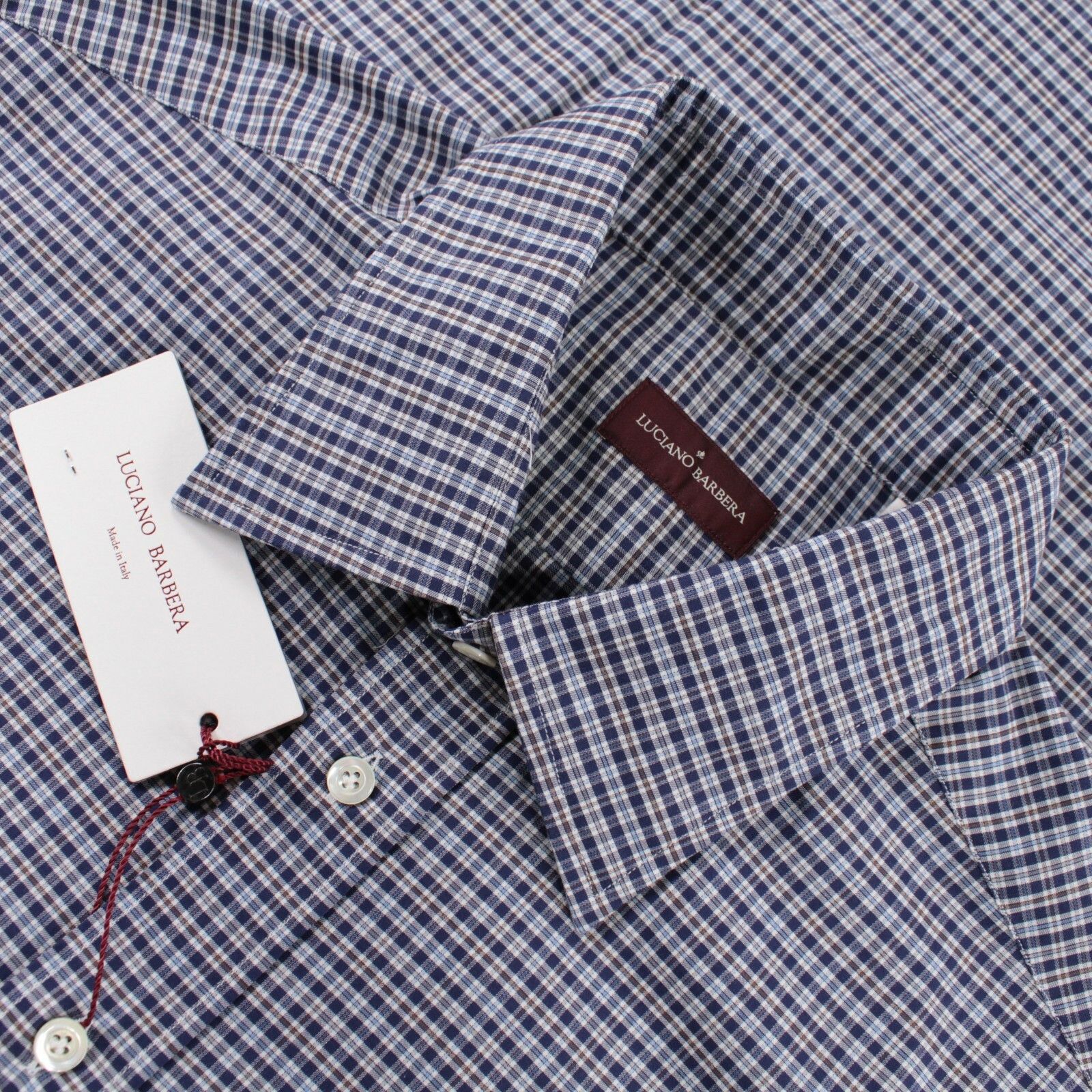 Luciano Barbera Luciano Barbera New with tags Shirt Size XL US In Blue Size US XL / EU 56 / 4 - 1 Thumbnail