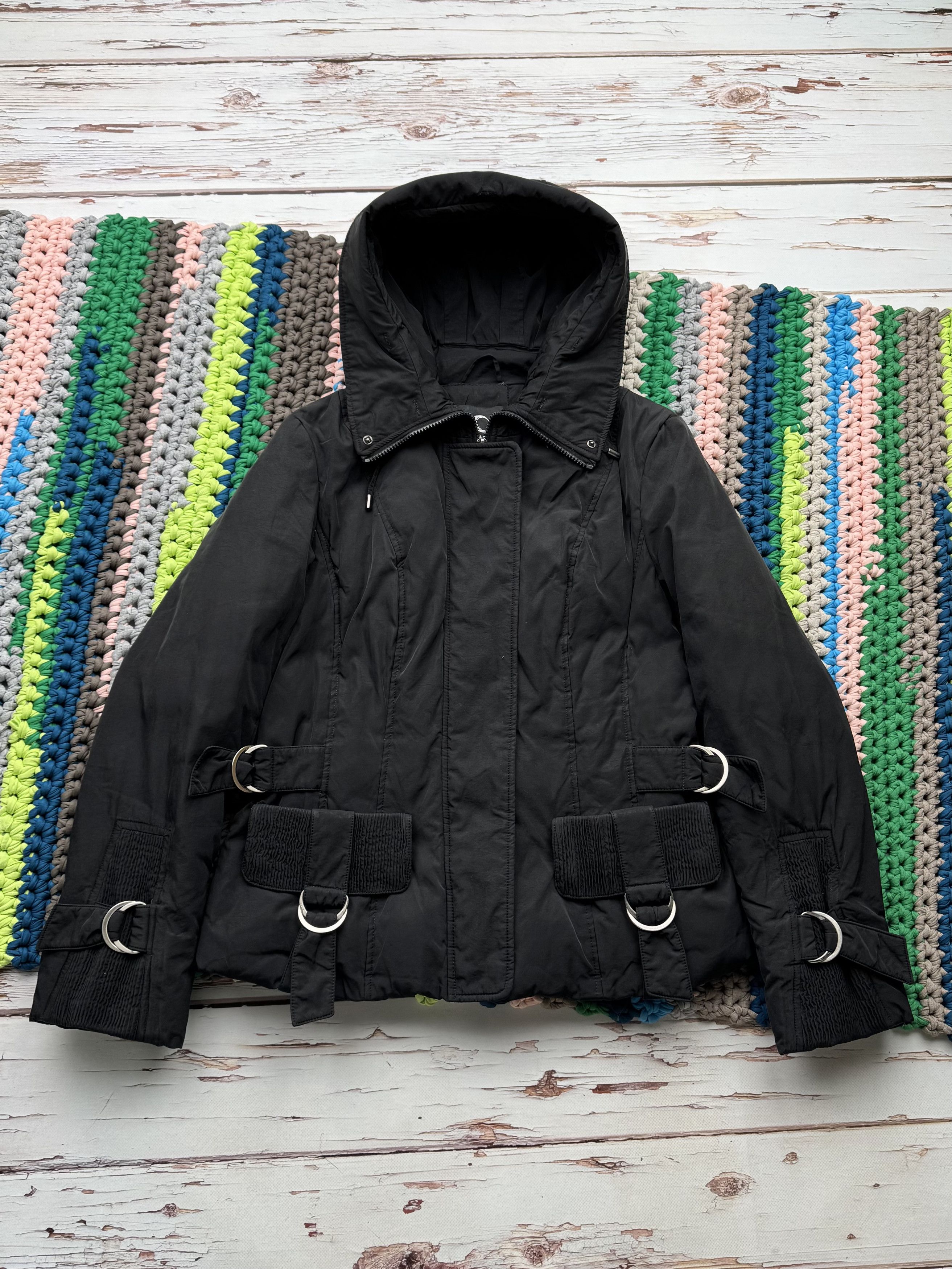 If Six Was Nine Vintage Hooded Jacket With Straps (ET1) Size L / US 10 / IT 46 - 1 Thumbnail
