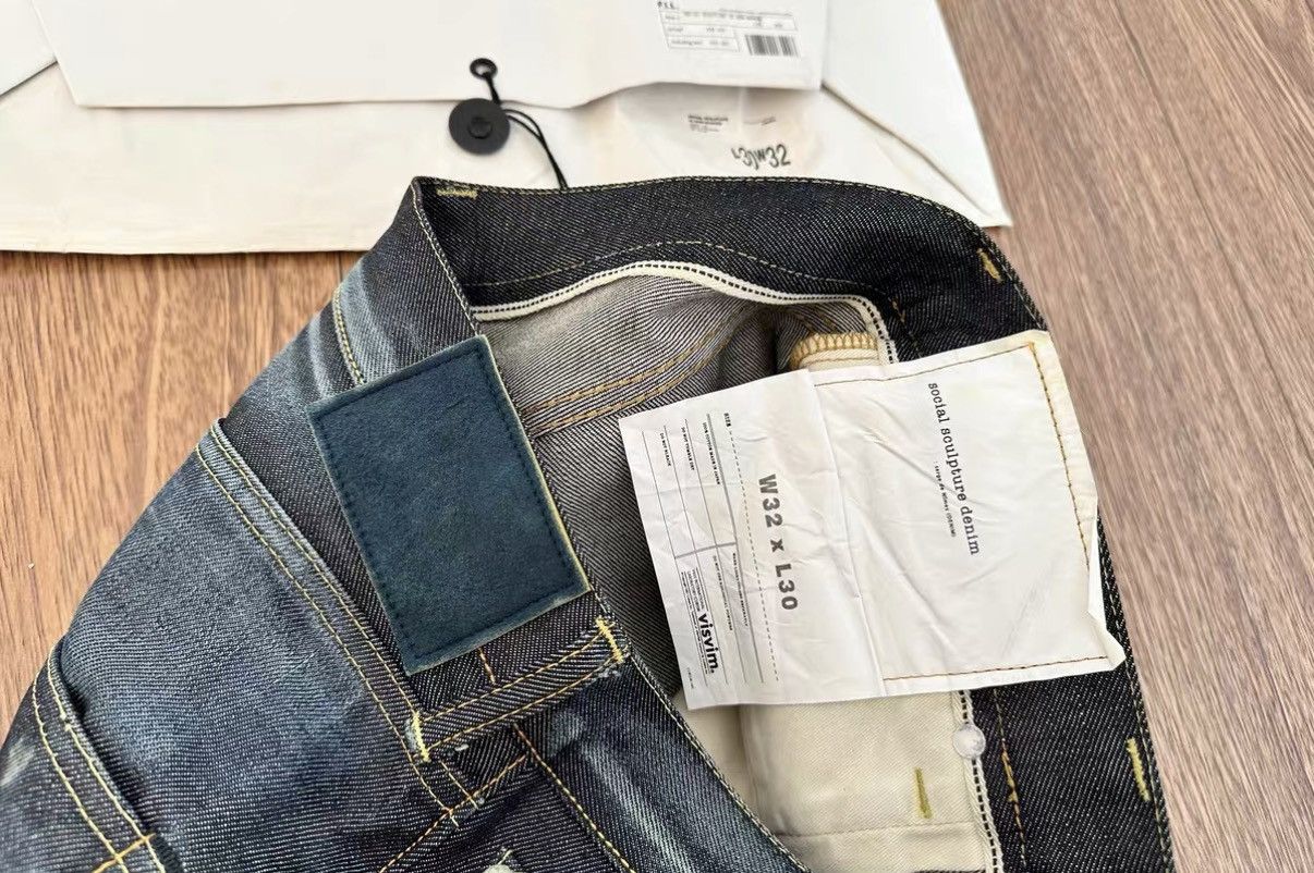 Visvim VISVIM SOCIAL SCULPTURE NON WASHED Size US 34 / EU 50 - 4 Thumbnail