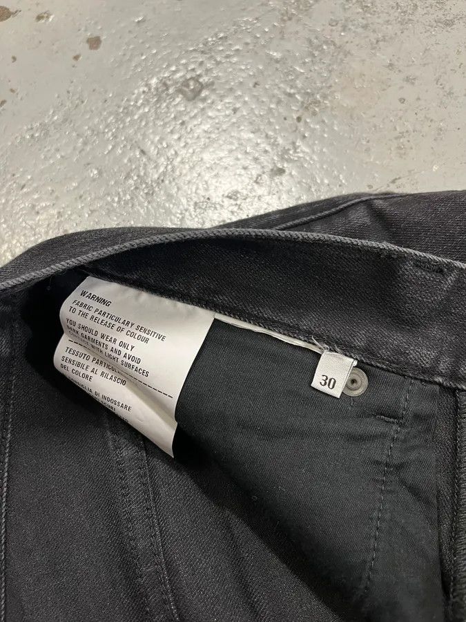 Prada 2000s Prada Black Slim Denim Jeans Size 26" / US 2 / IT 38 - 12 Thumbnail