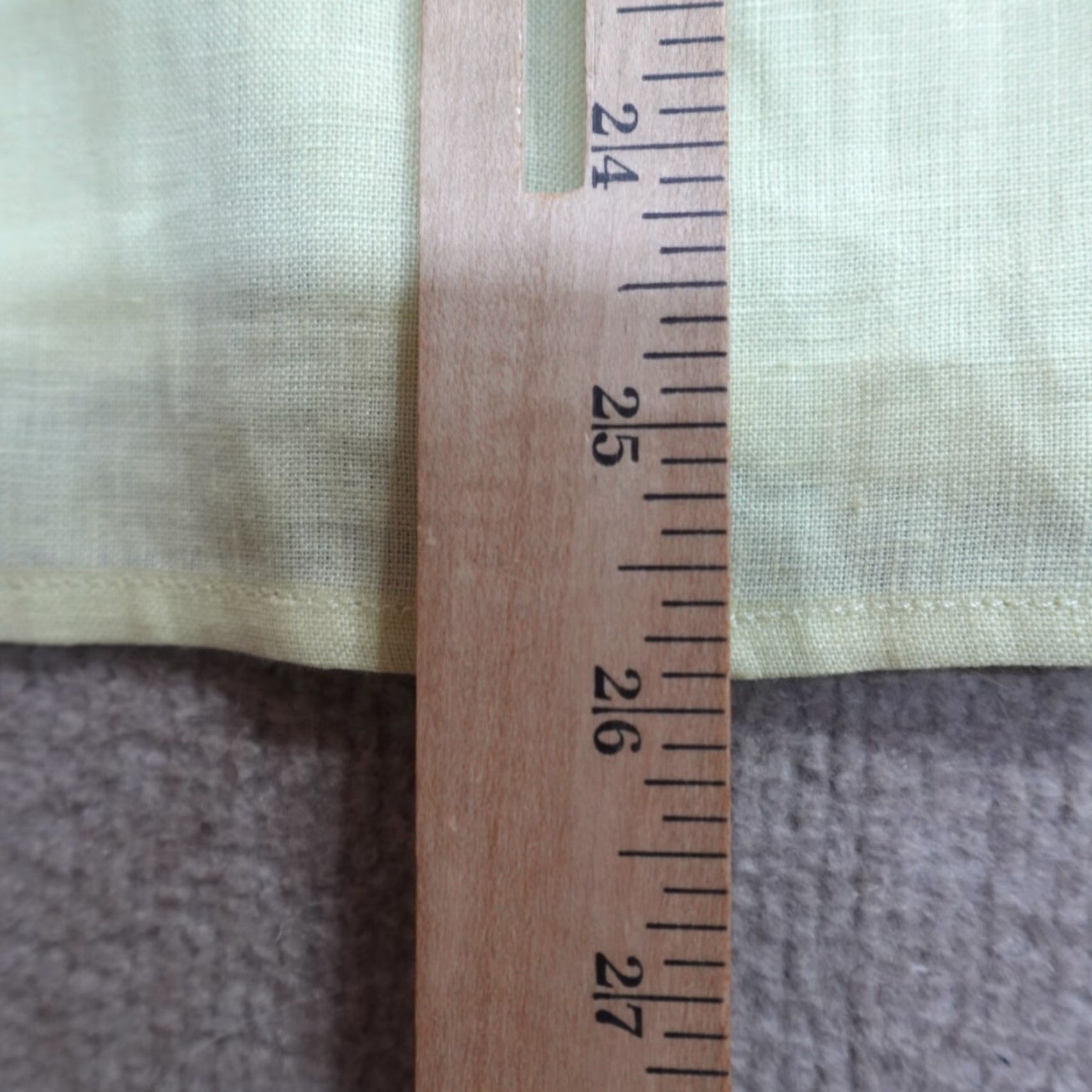 Talbots Talbots Shirt 16P Yellow Green Solid 100% Irish Linen Long Sleeves Size XXL / US 16-18 / IT 52-54 - 6 Thumbnail