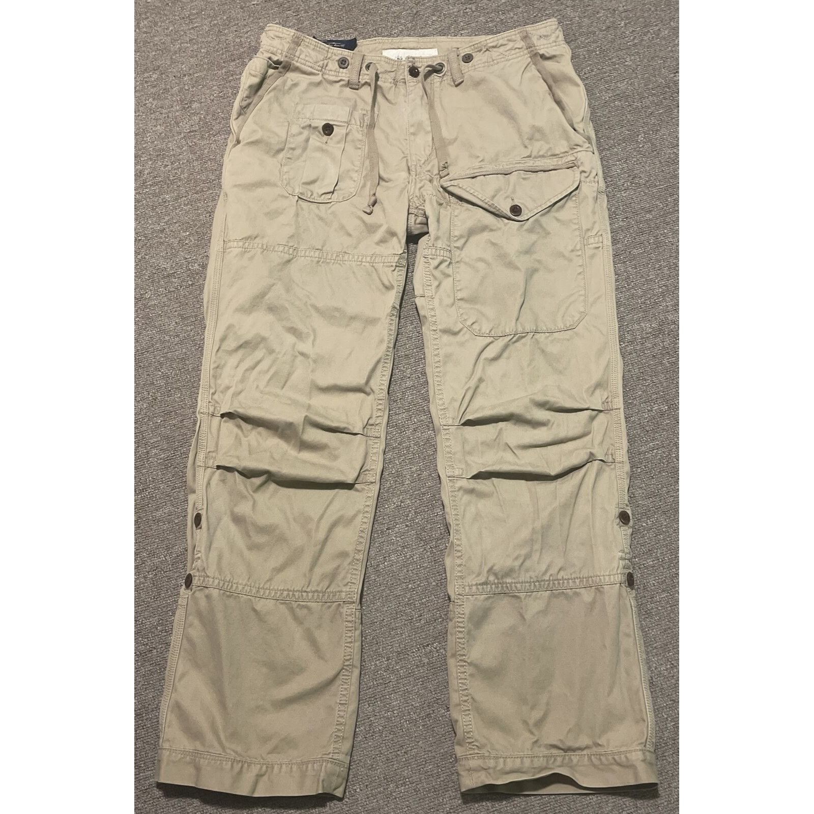 Polo Ralph Lauren Vintage Men’s 36x32 Polo Ralph Lauren Utility Paratrooper Ca Size US 36 / EU 52 - 1 Thumbnail