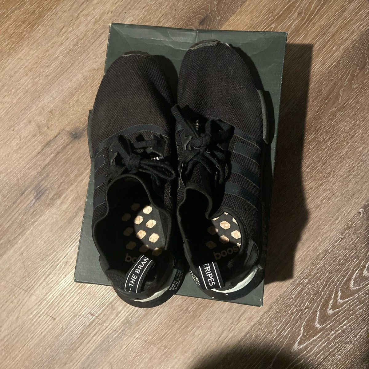 Adidas Nmd R1 triple black japan Size US 13 / EU 46 - 5 Thumbnail