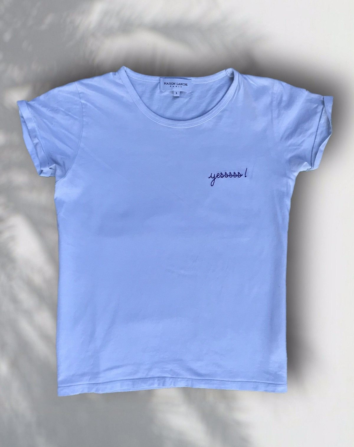 Maison Labiche Maison Labiche Yesssss Tee Shirt T-shirt Size Small S tops Size S / US 4 / IT 40 - 1 Thumbnail