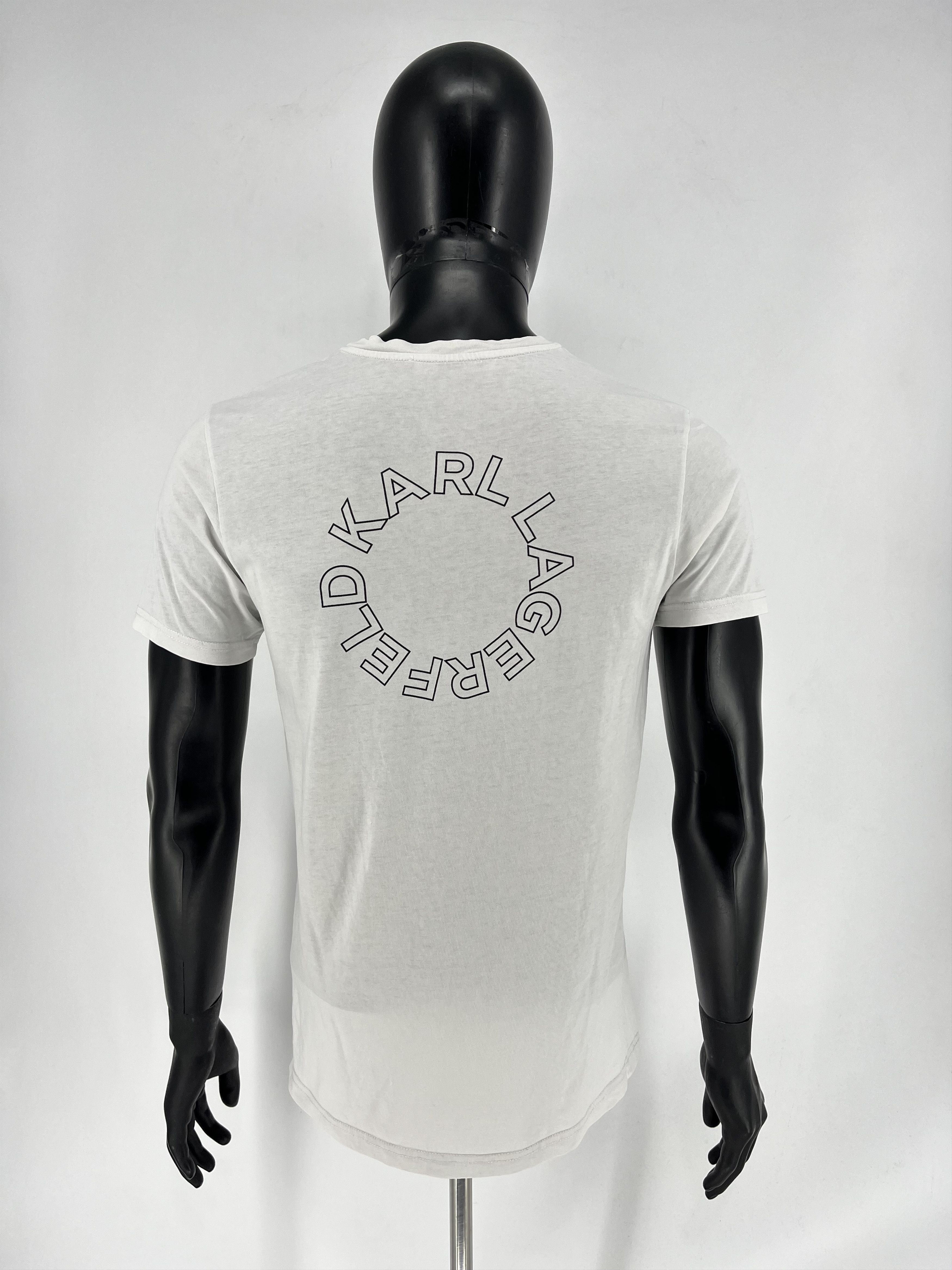 Karl Lagerfeld Karl Lagerfeld Beachwear T-Shirt Short Sleeve Big Logo Men Size US M / EU 48-50 / 2 - 9 Thumbnail