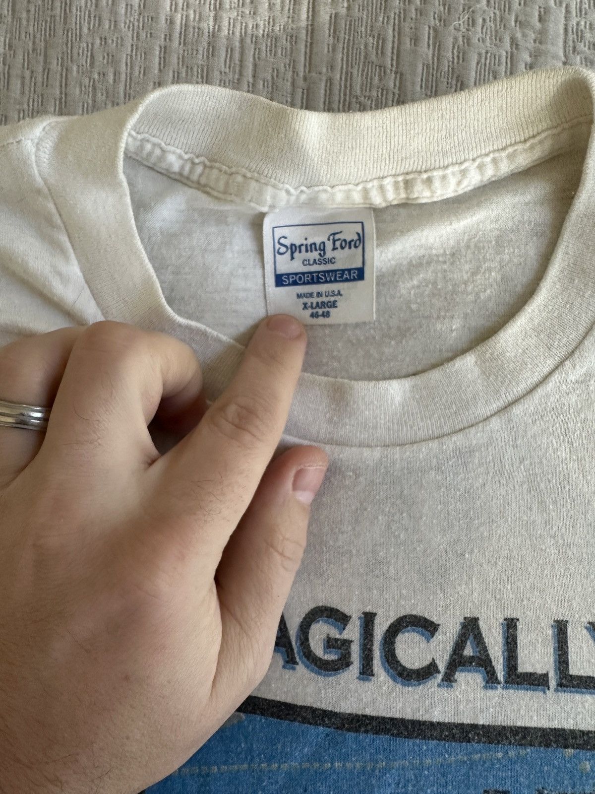 Other TRAGICALLY HIP 1989 US TOUR SHIRT Size US L / EU 52-54 / 3 - 4 Thumbnail