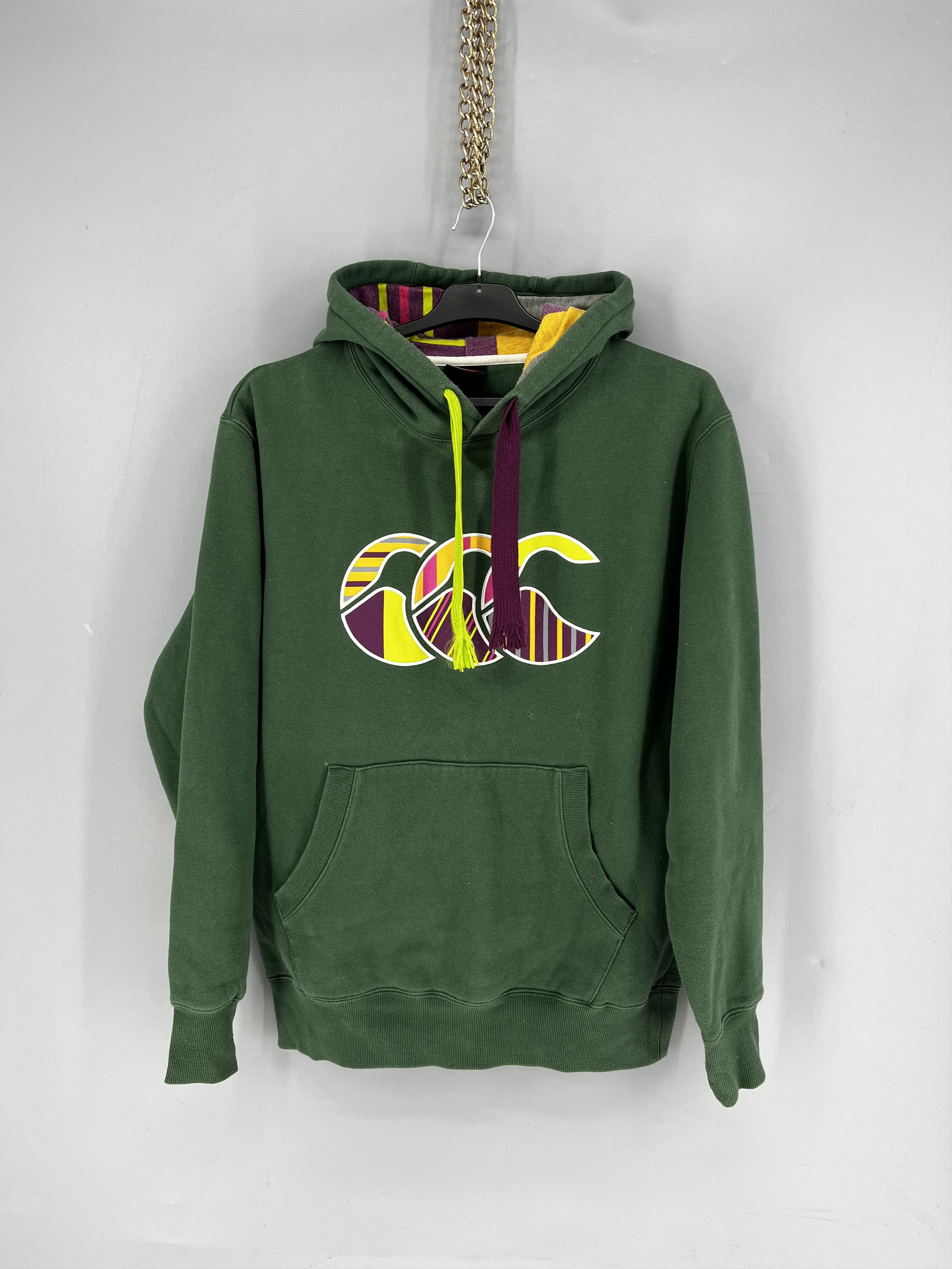 Other Vintage Canterbury Of New Zealand Rugby Green Hoodie M Size US M / EU 48-50 / 2 - 1 Thumbnail