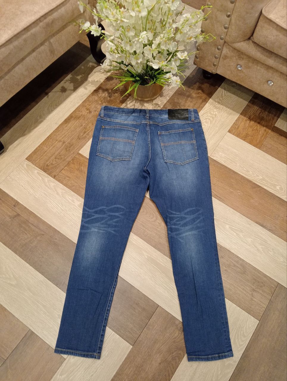 Japanese Brand 1PIU1UGUALE3 STRETCH JEANS - EU L - PREMIUM JAPANESE DENIM Size US 34 / EU 50 - 9 Thumbnail