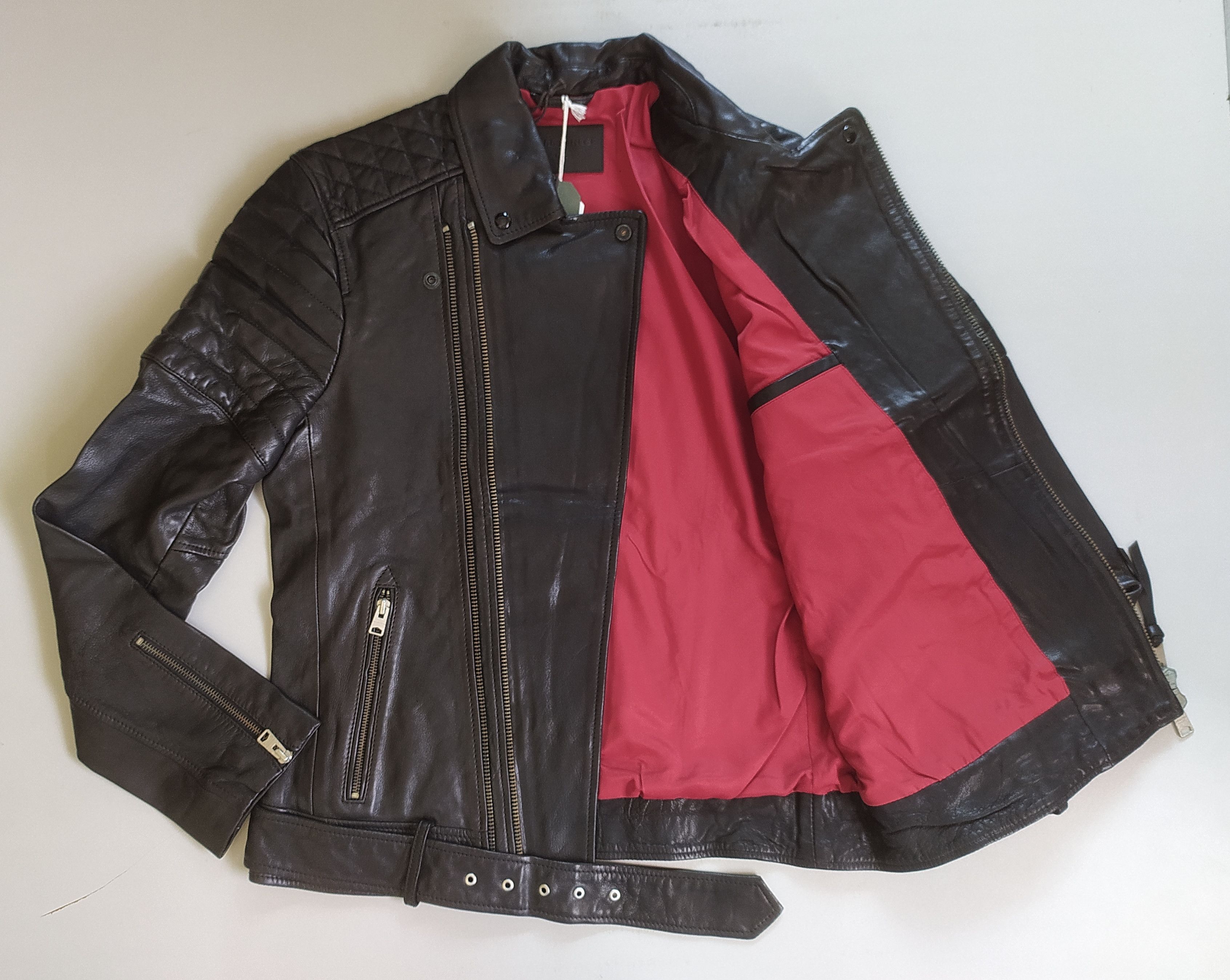 Allsaints ALLSAINTS Bolt Biker Leather Jacket Free Shipping FTP/9023 Size US L / EU 52-54 / 3 - 5 Thumbnail