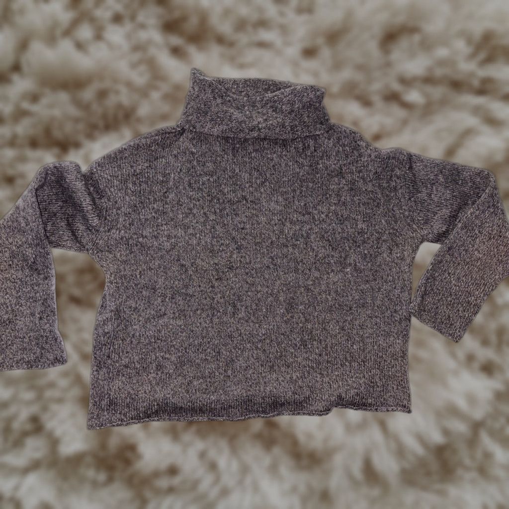 VINTAGE Eileen Fisher Women's Sweater Turtleneck Pullover Size S