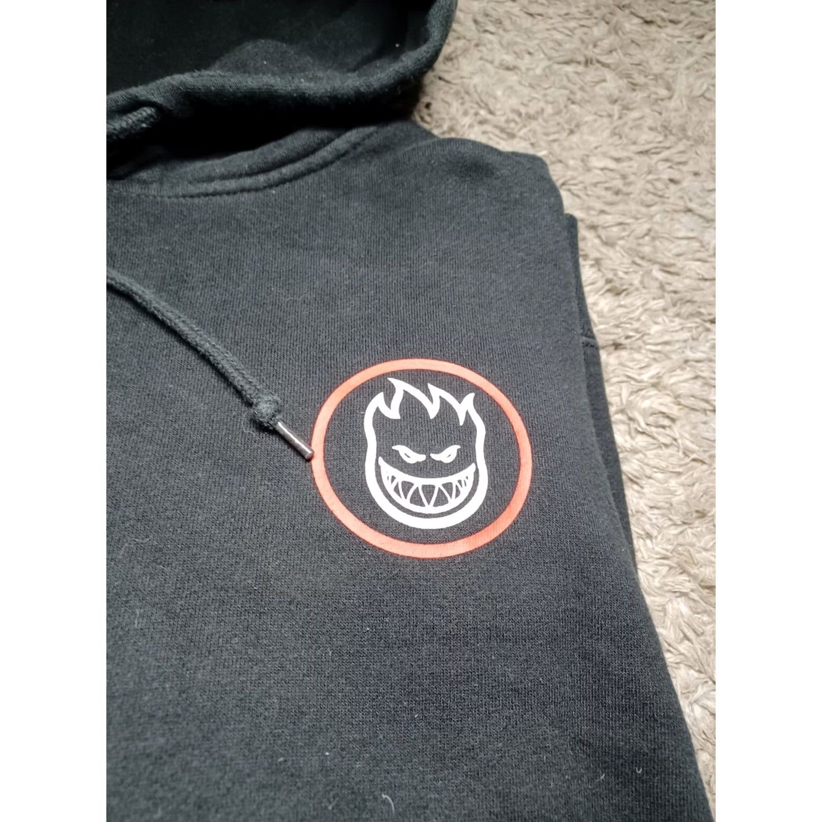 Spitfire VINTAGE Y2K 2000s Spitfire Wheels Skateboard Hoodie The End Size Medium Black Mens Pullover Skateboarding Size US M / EU 48-50 / 2 - 3 Thumbnail