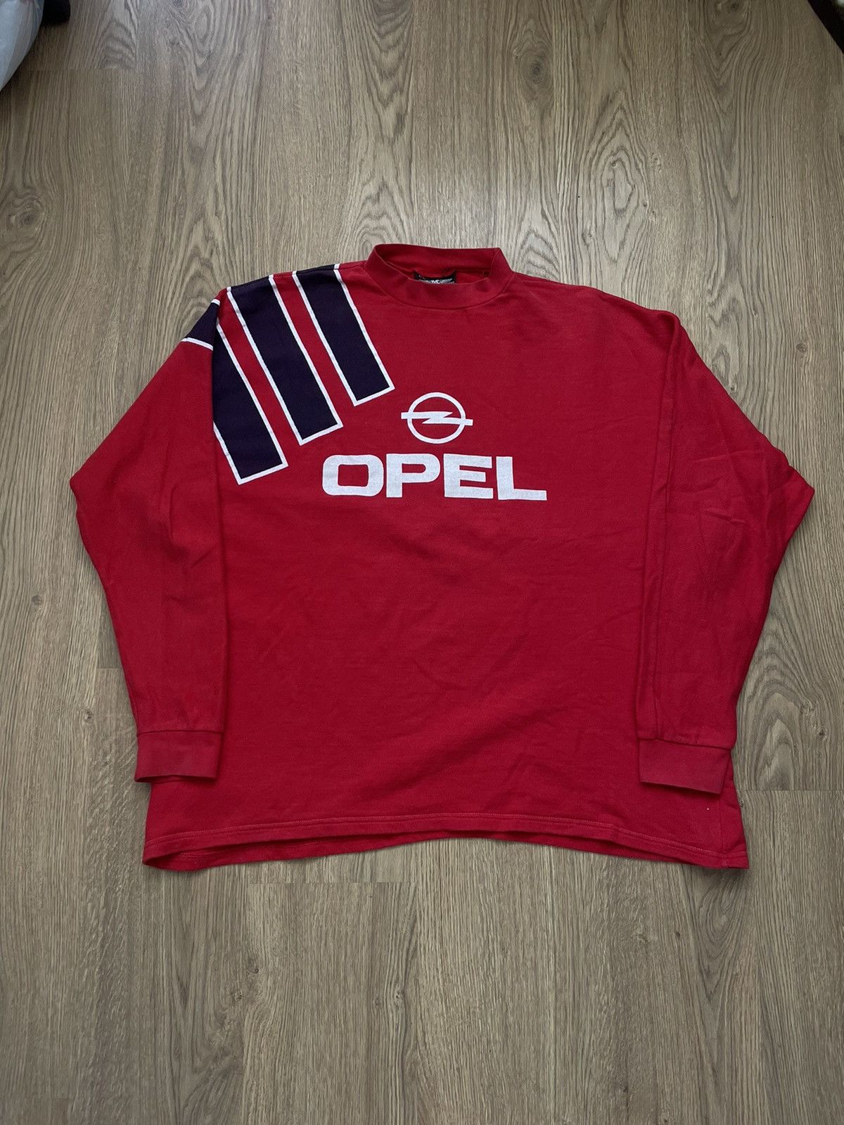 Rare 90s Opel FC Bayern Munchen sweatshirt, blockcore