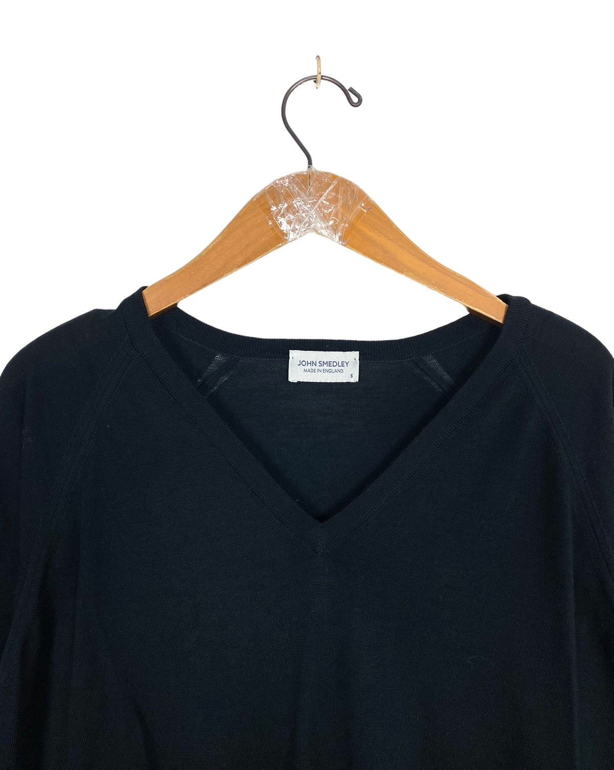 John Smedley Rare‼️ John Smedley Merino Wool V Neck Cardigan Made England Size S / US 4 / IT 40 - 4 Thumbnail
