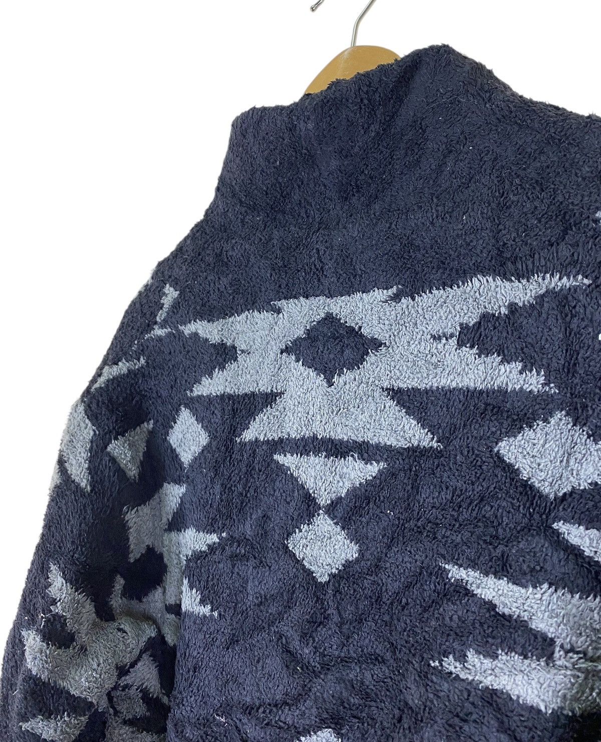 Japanese Brand Japanese Brand Stooge & Co Navajo Motif Sherpa Cardigan Size US M / EU 48-50 / 2 - 8 Thumbnail