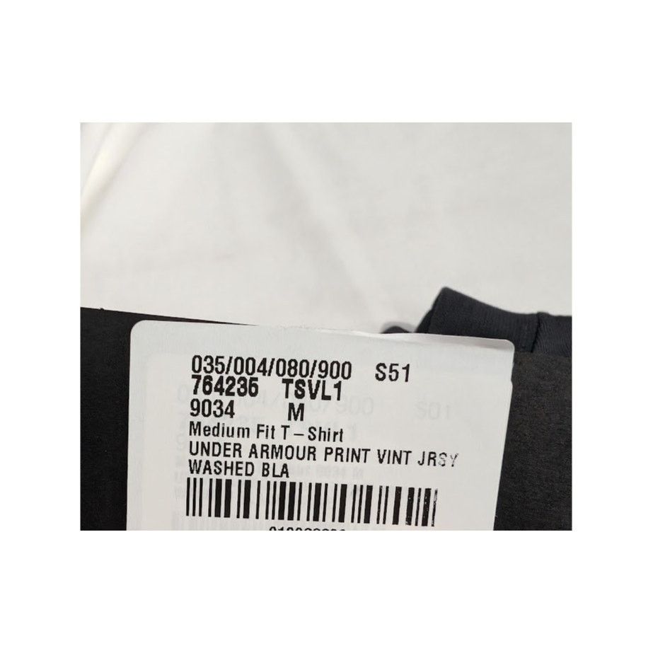 Balenciaga o1rshd1 Q:2/Under Armour Print Vint Medium Fit T-Shirt Black Size US M / EU 48-50 / 2 - 15 Thumbnail