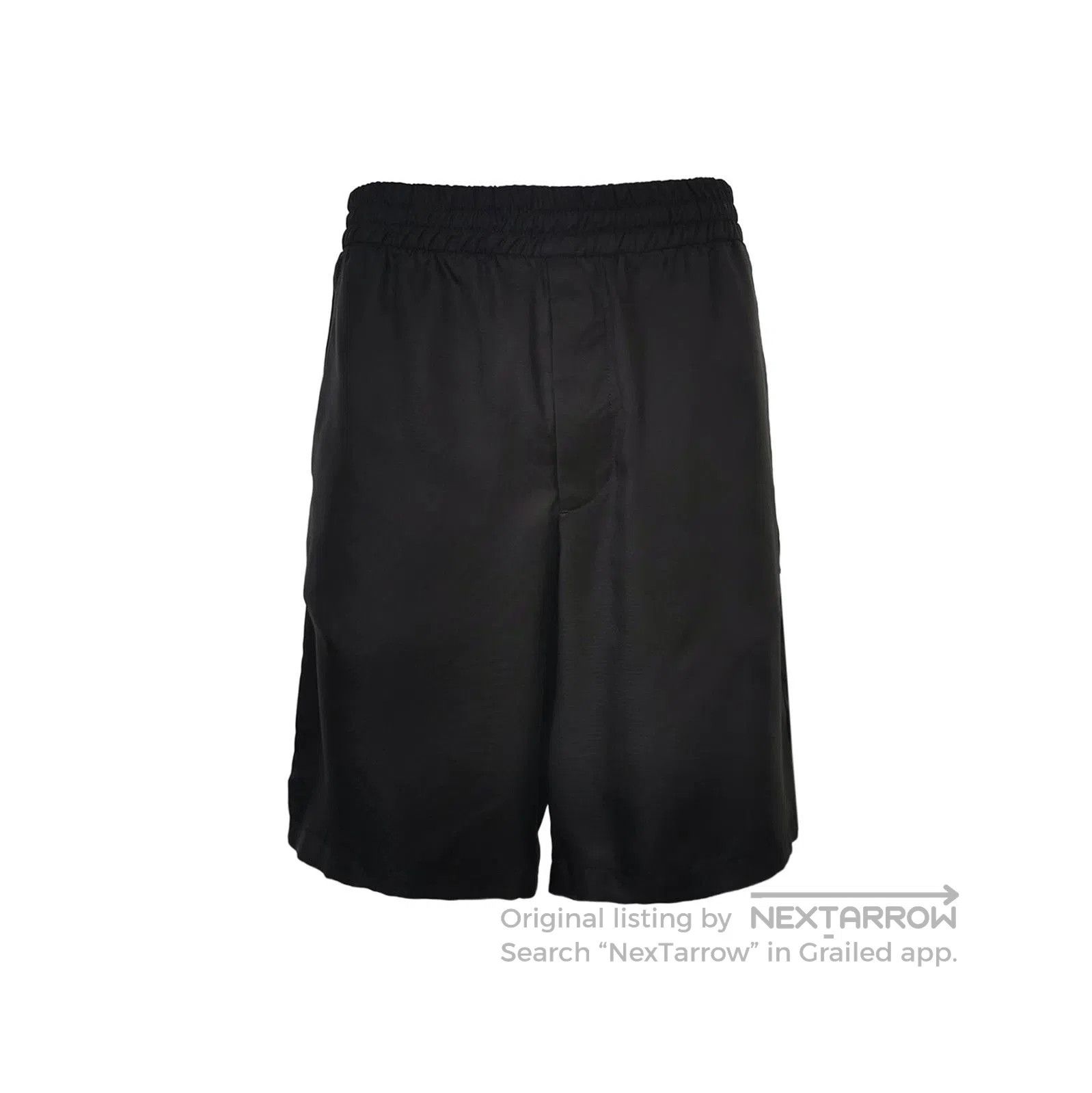 Prada Prada Silk Logo Shorts in Size M . Size 25" / US 0 / IT 36 - 1 Thumbnail