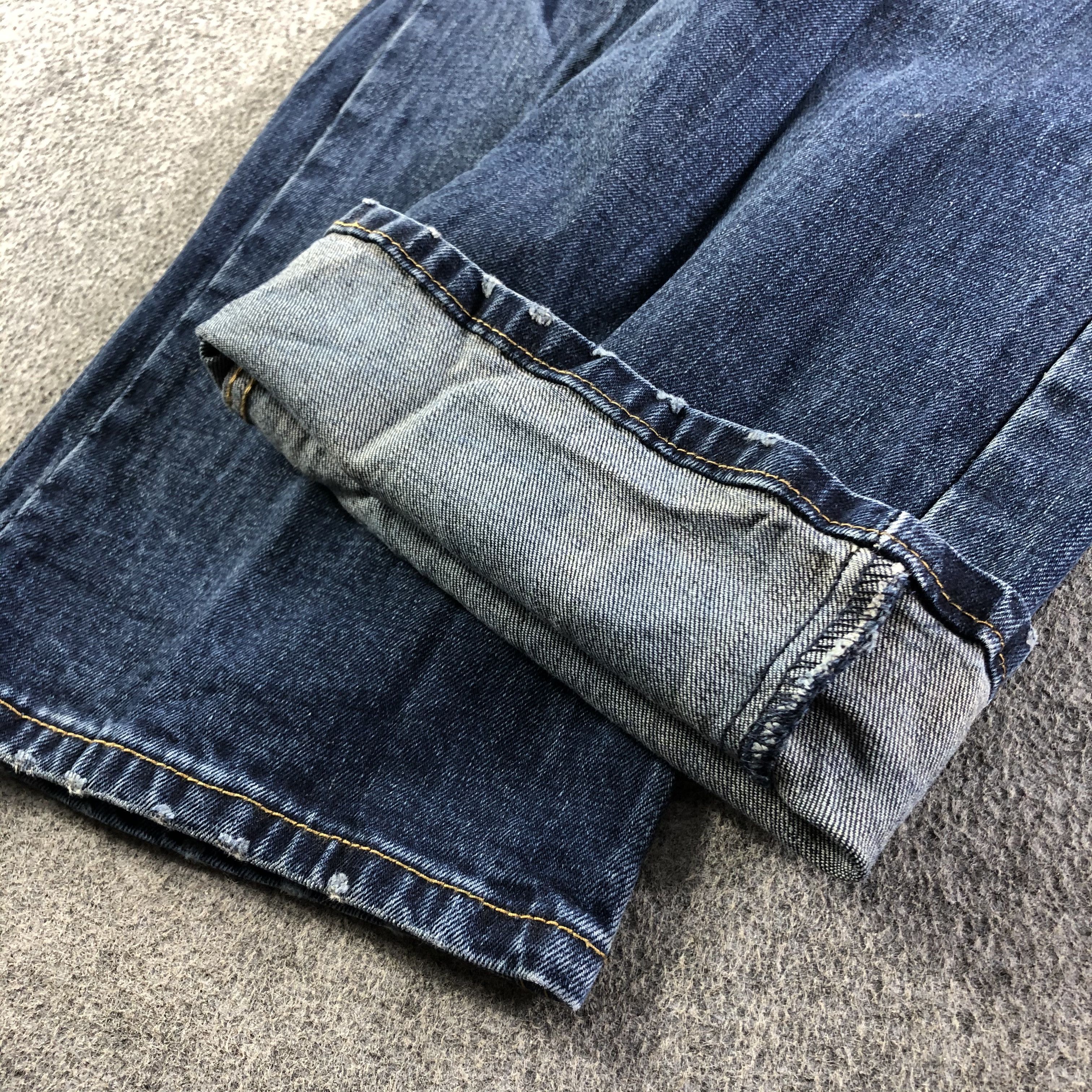 Levi's Vintage Blue Wash Levis 527 Jeans-J3715 Size US 37 - 6 Thumbnail