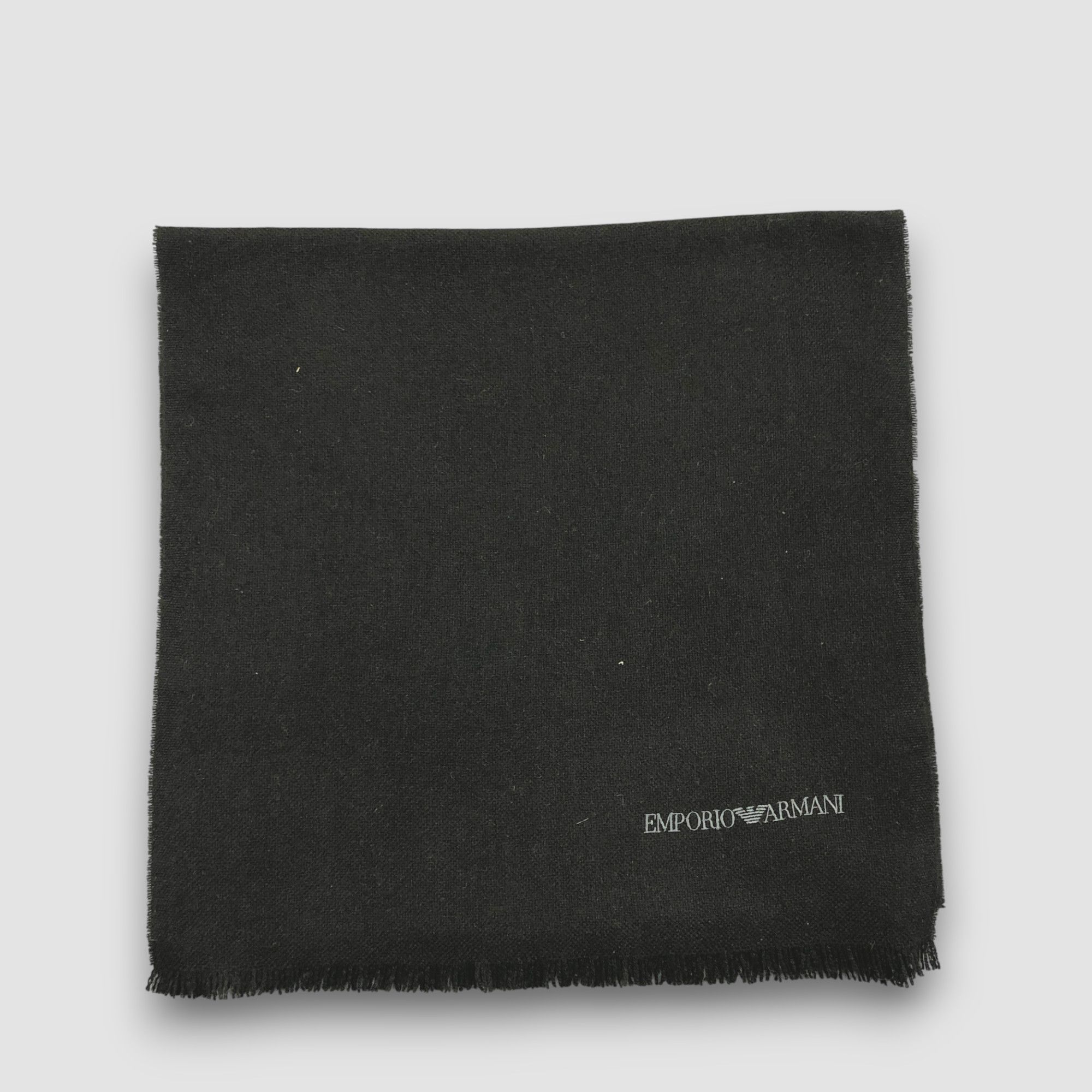 Emporio Armani Vintage Emporio Armani Scarf Long Shawl Stoles Wool Scarves. Size ONE SIZE - 3 Thumbnail